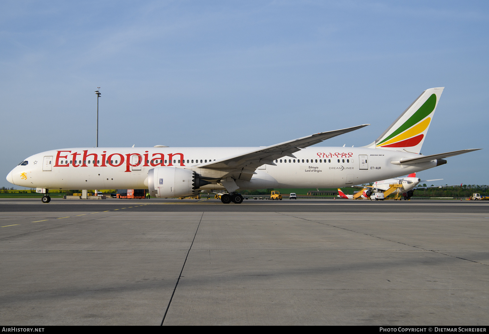 Aircraft Photo of ET-AUR | Boeing 787-9 Dreamliner | Ethiopian Airlines | AirHistory.net #802355