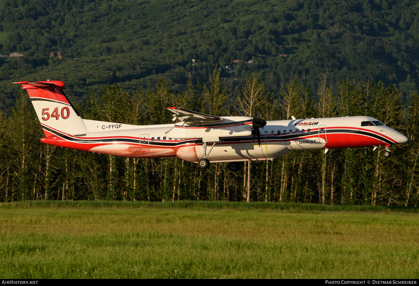 Aircraft Photo of C-FFQF | Conair DHC-8-402 Q400-AT | Conair Aviation | AirHistory.net #802358