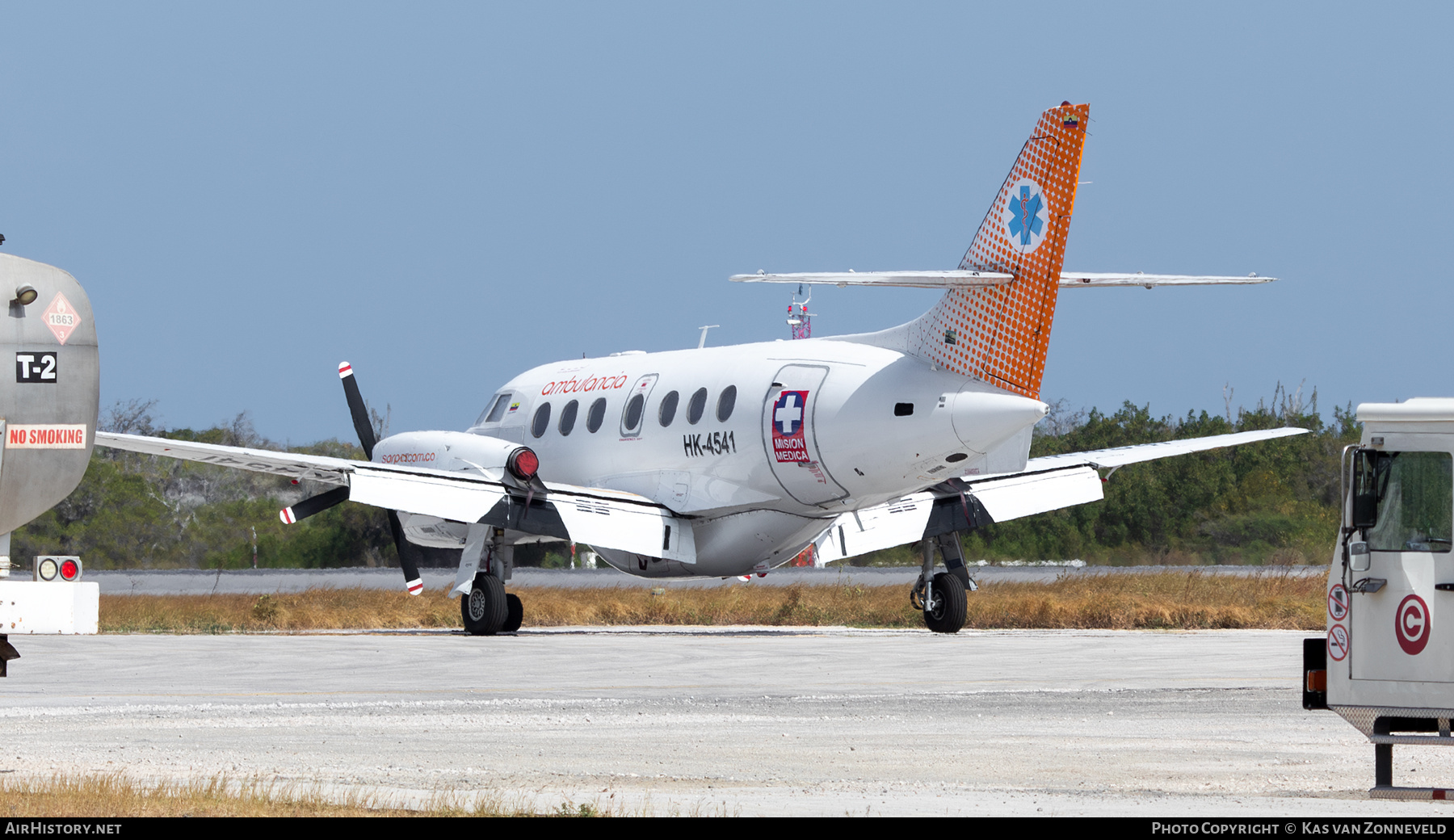 Aircraft Photo of HK-4541 | British Aerospace BAe-3201 Jetstream 32 | SARPA - Servicios Aéreos Panamericanos | AirHistory.net #802373
