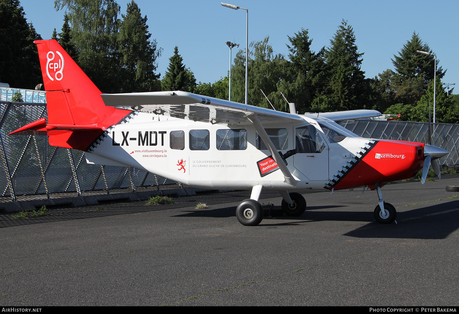 Aircraft Photo of LX-MDT | GippsAero GA8-TC320 Airvan | CPL - Cercle Parachutiste Luxembourgeois | AirHistory.net #802385