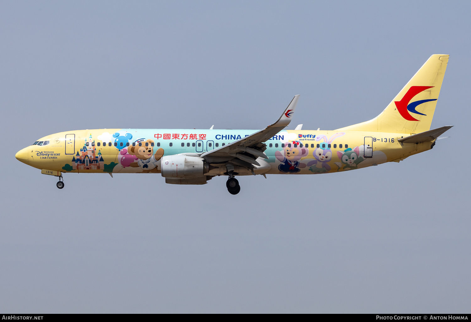 Aircraft Photo of B-1316 | Boeing 737-89P | China Eastern Airlines | AirHistory.net #802412