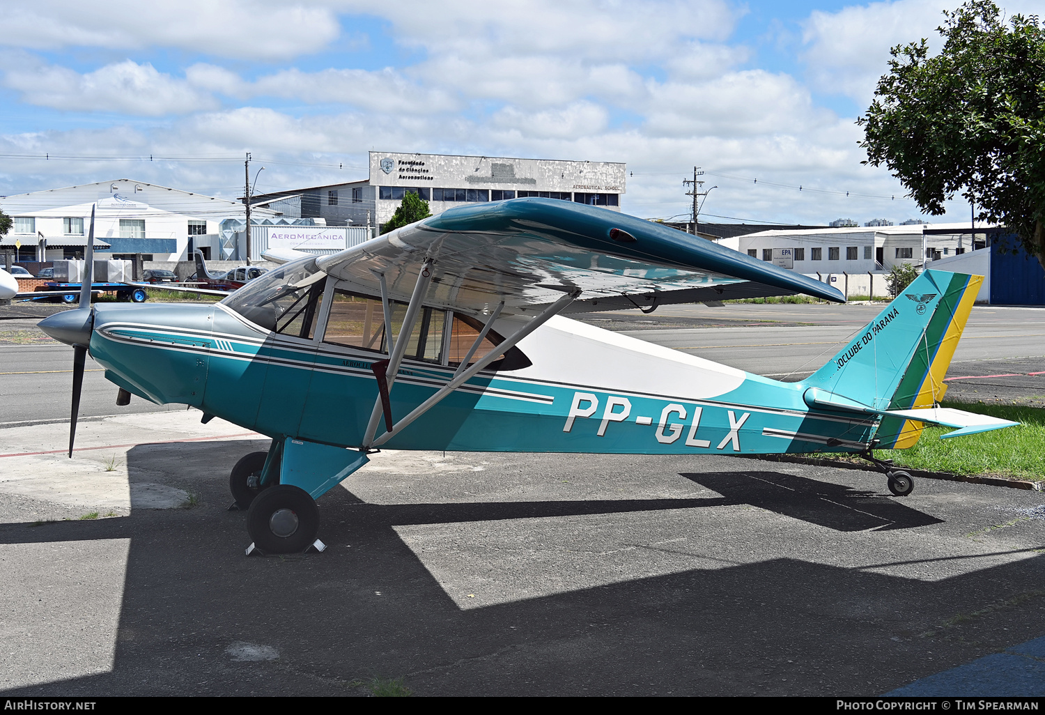 Aircraft Photo of PP-GLX | Aero Boero AB-115 | Aeroclube do Paraná | AirHistory.net #802432