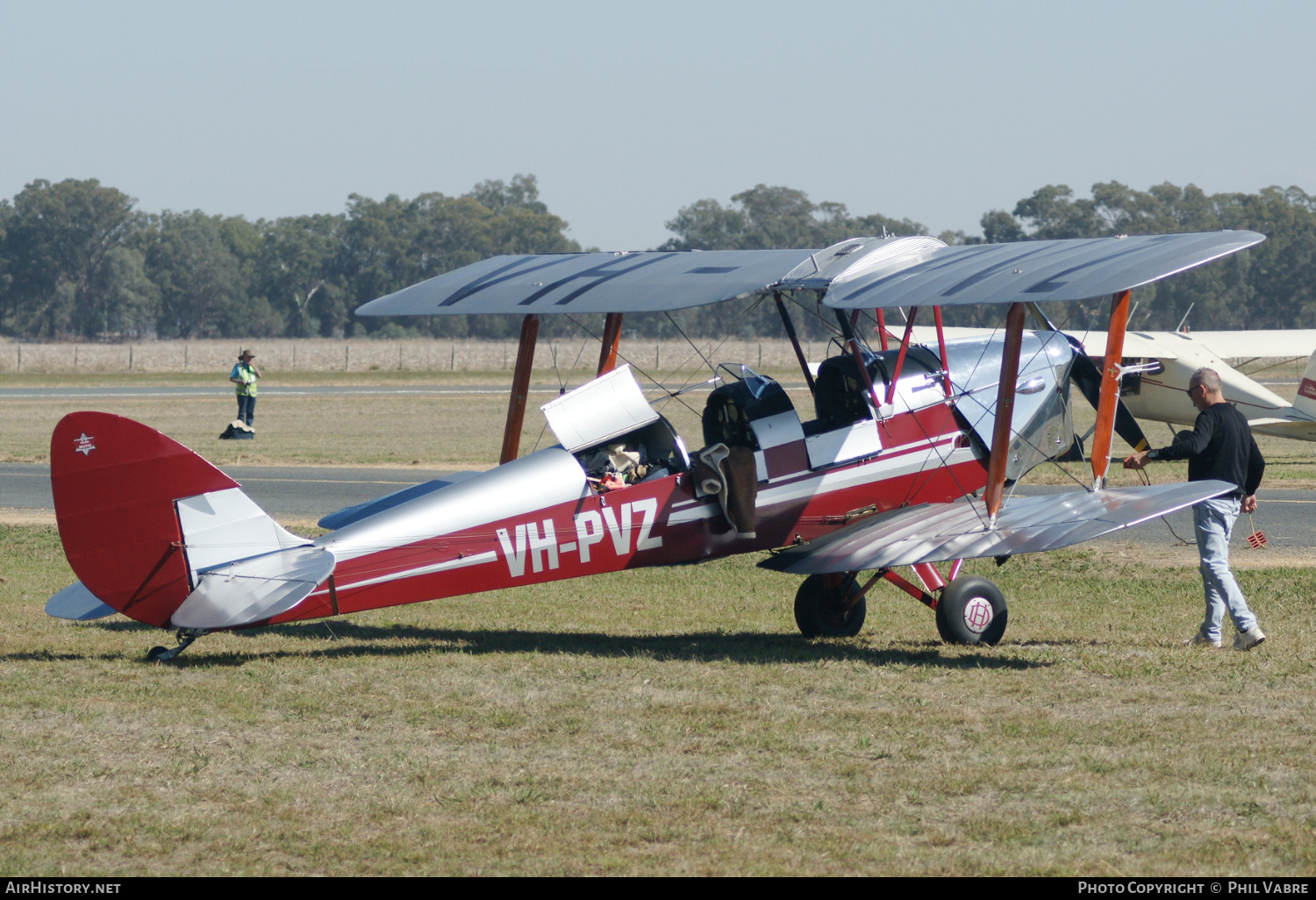 Aircraft Photo of VH-PVZ | De Havilland D.H. 82A Tiger Moth | AirHistory.net #802450