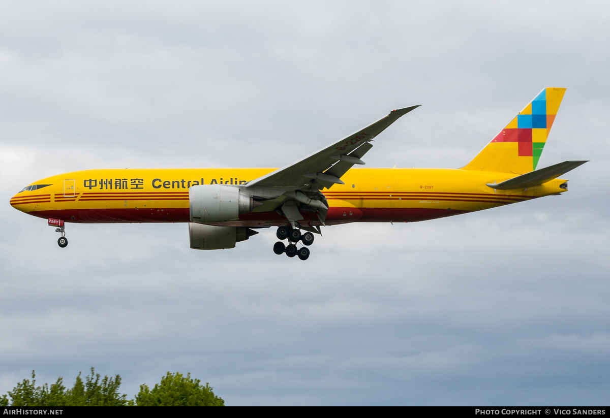 Aircraft Photo of B-226Y | Boeing 777-F | Central Airlines | AirHistory.net #802454