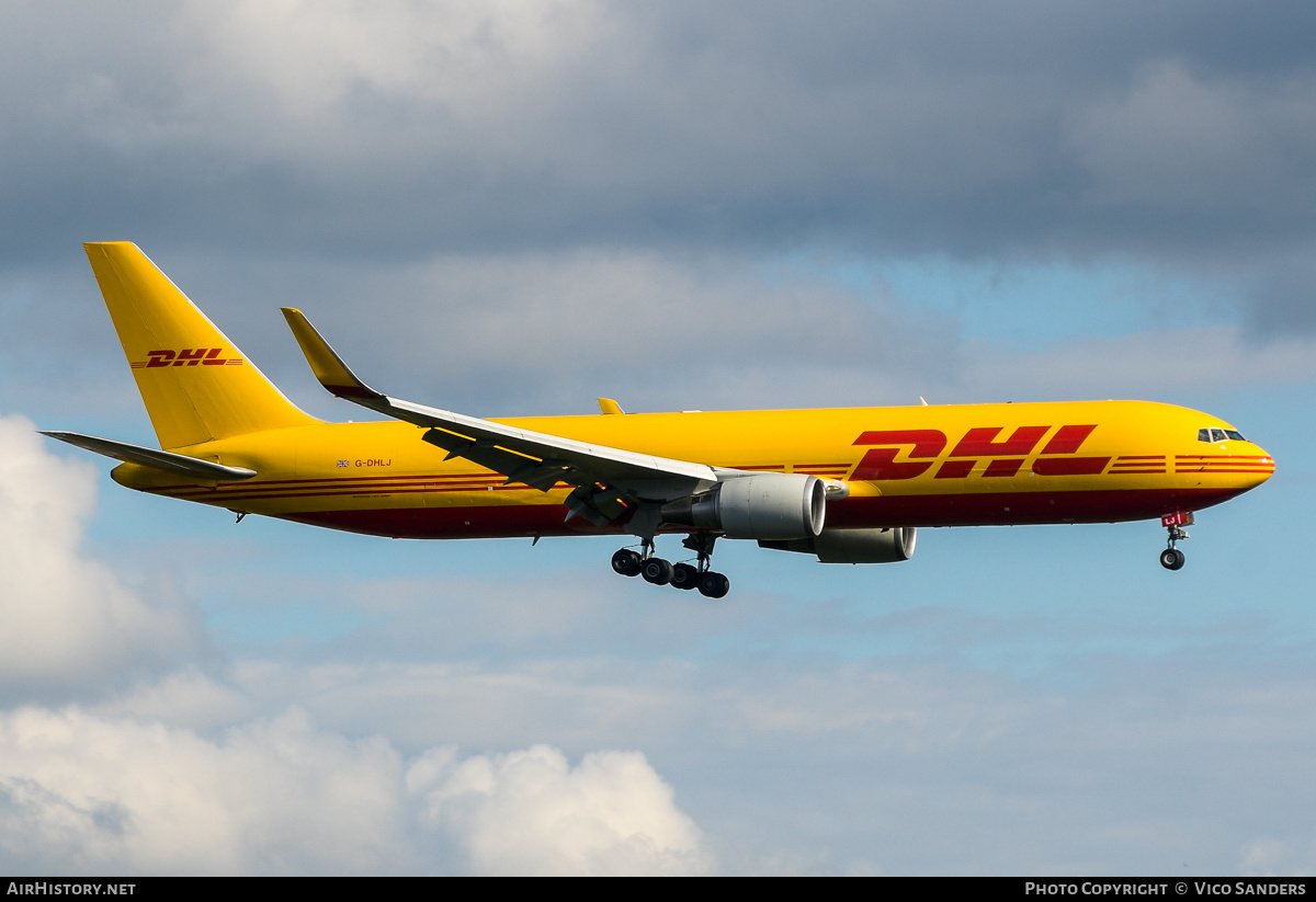 Aircraft Photo of G-DHLJ | Boeing 767-300F | DHL International | AirHistory.net #802475
