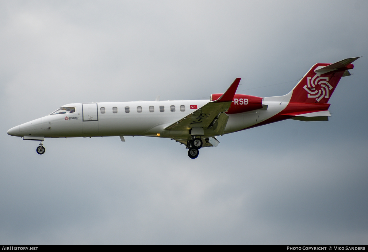Aircraft Photo of TC-RSB | Learjet 45 | Redstar Aviation | AirHistory.net #802486