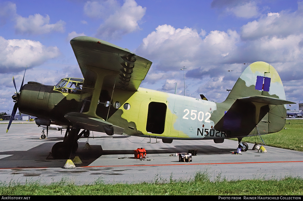 Aircraft Photo of N502RR / 2502 | Antonov An-2T | AirHistory.net #802530