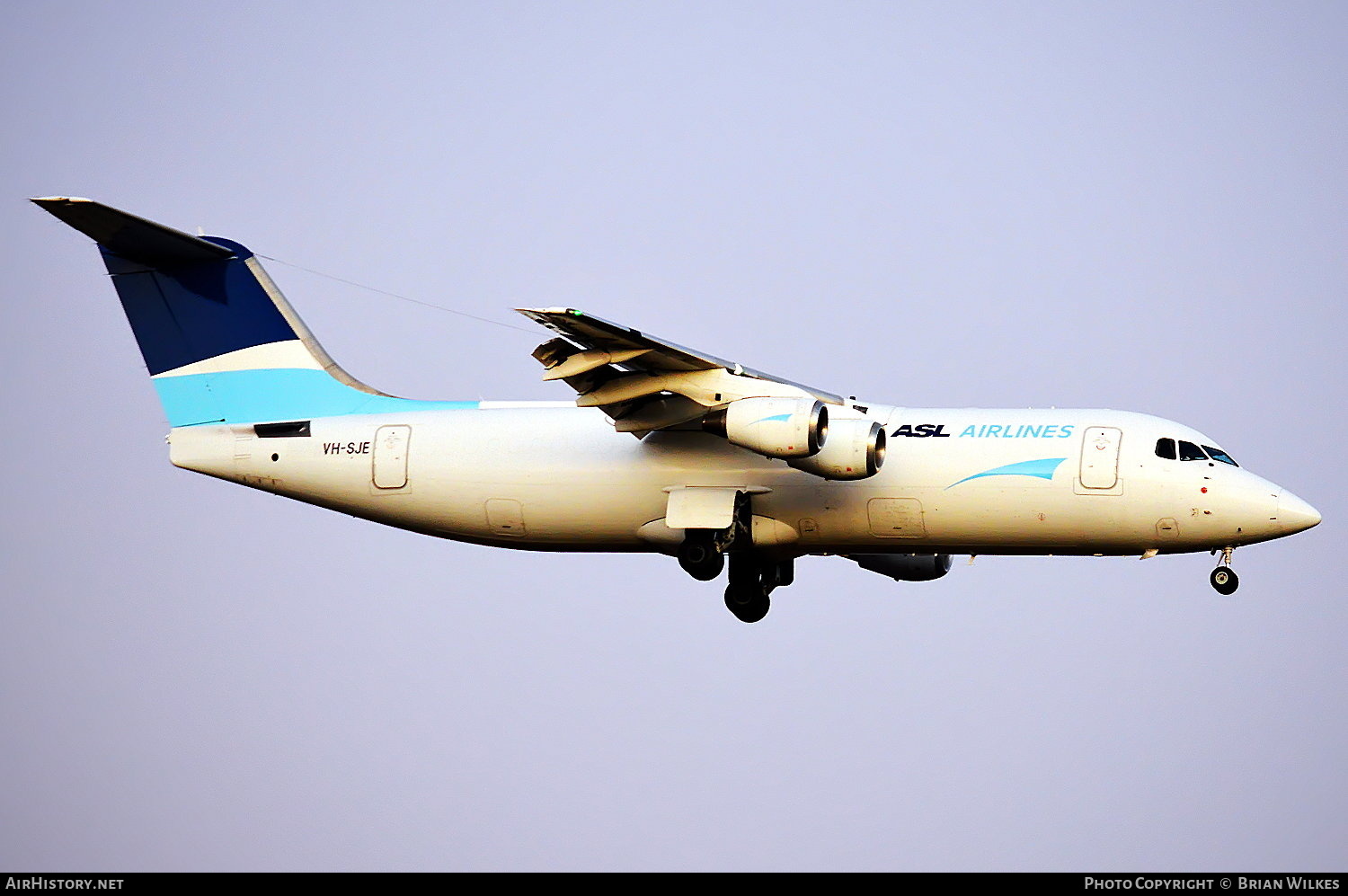 Aircraft Photo of VH-SJE | British Aerospace BAe-146-300 | ASL Airlines | AirHistory.net #802544