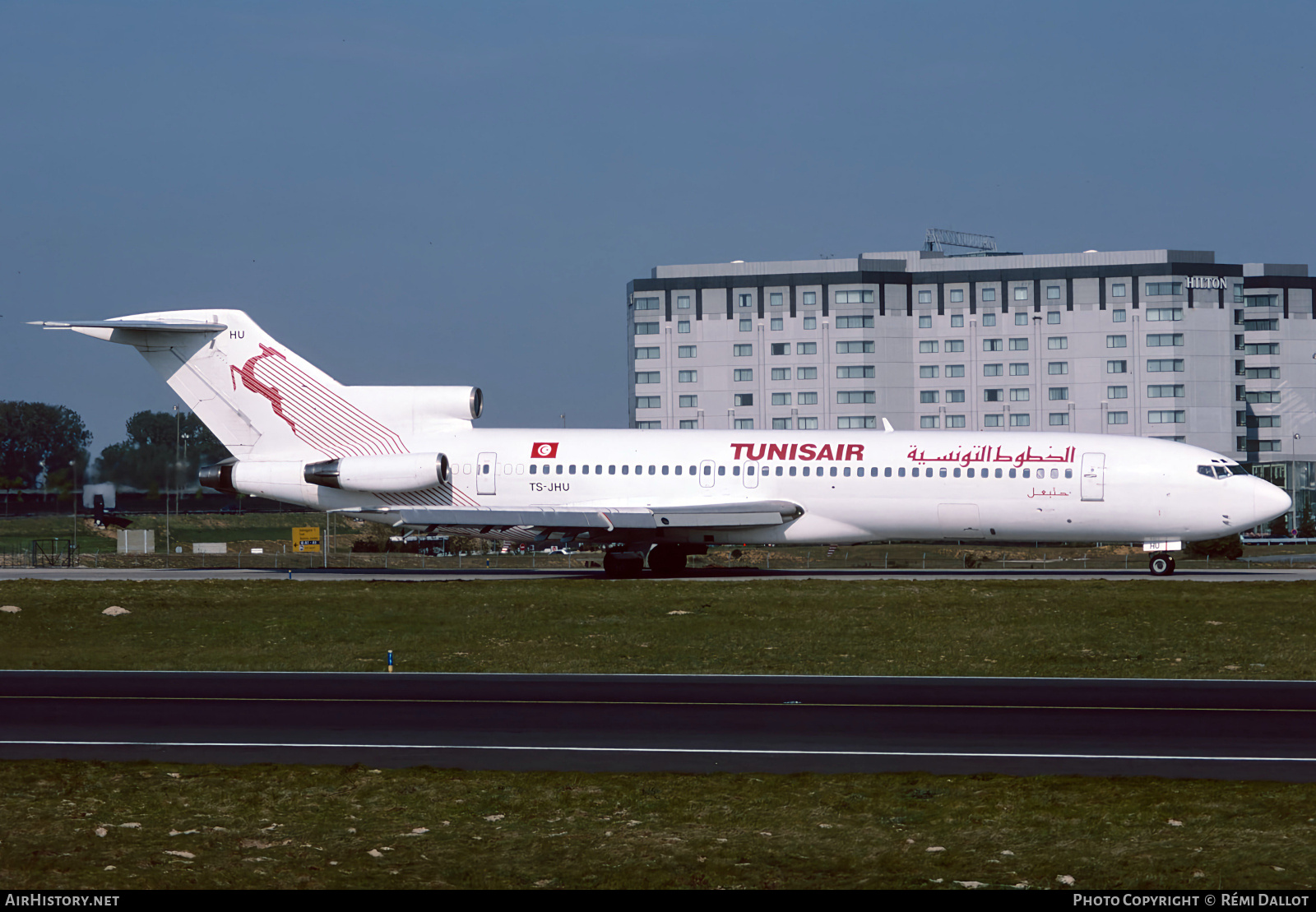 Aircraft Photo of TS-JHU | Boeing 727-2H3/Adv | Tunisair | AirHistory.net #802550