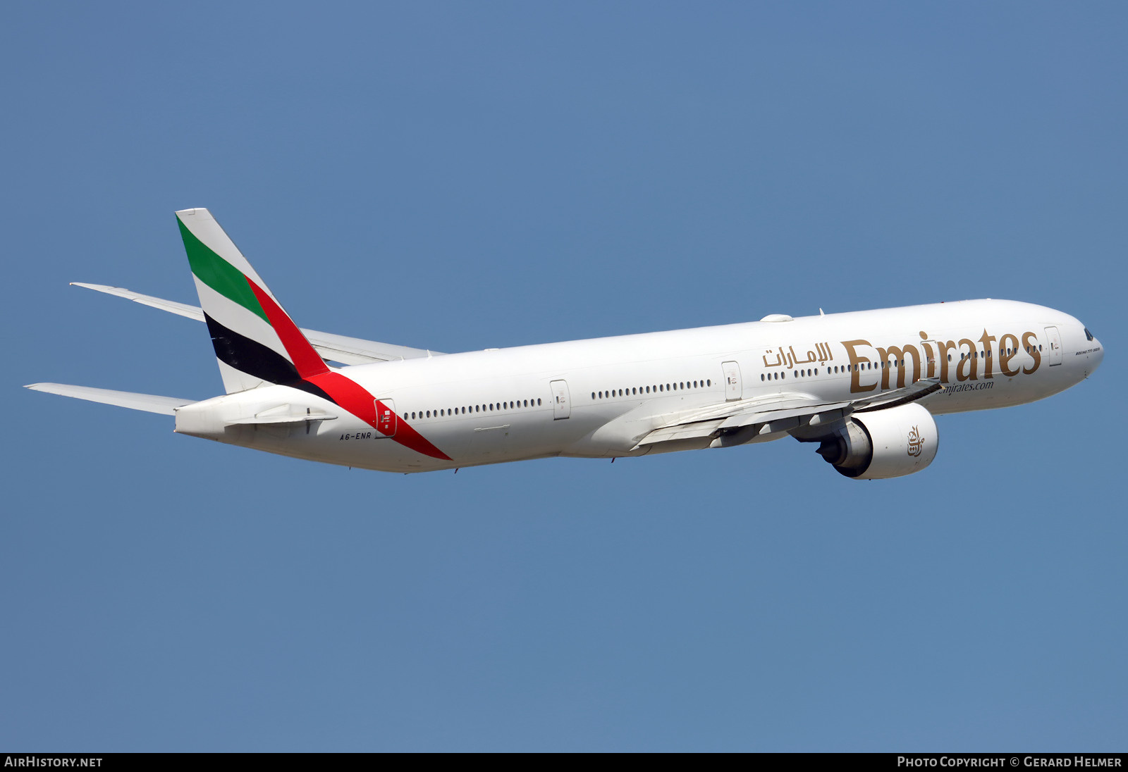 Aircraft Photo of A6-ENR | Boeing 777-31H/ER | Emirates | AirHistory.net #802556