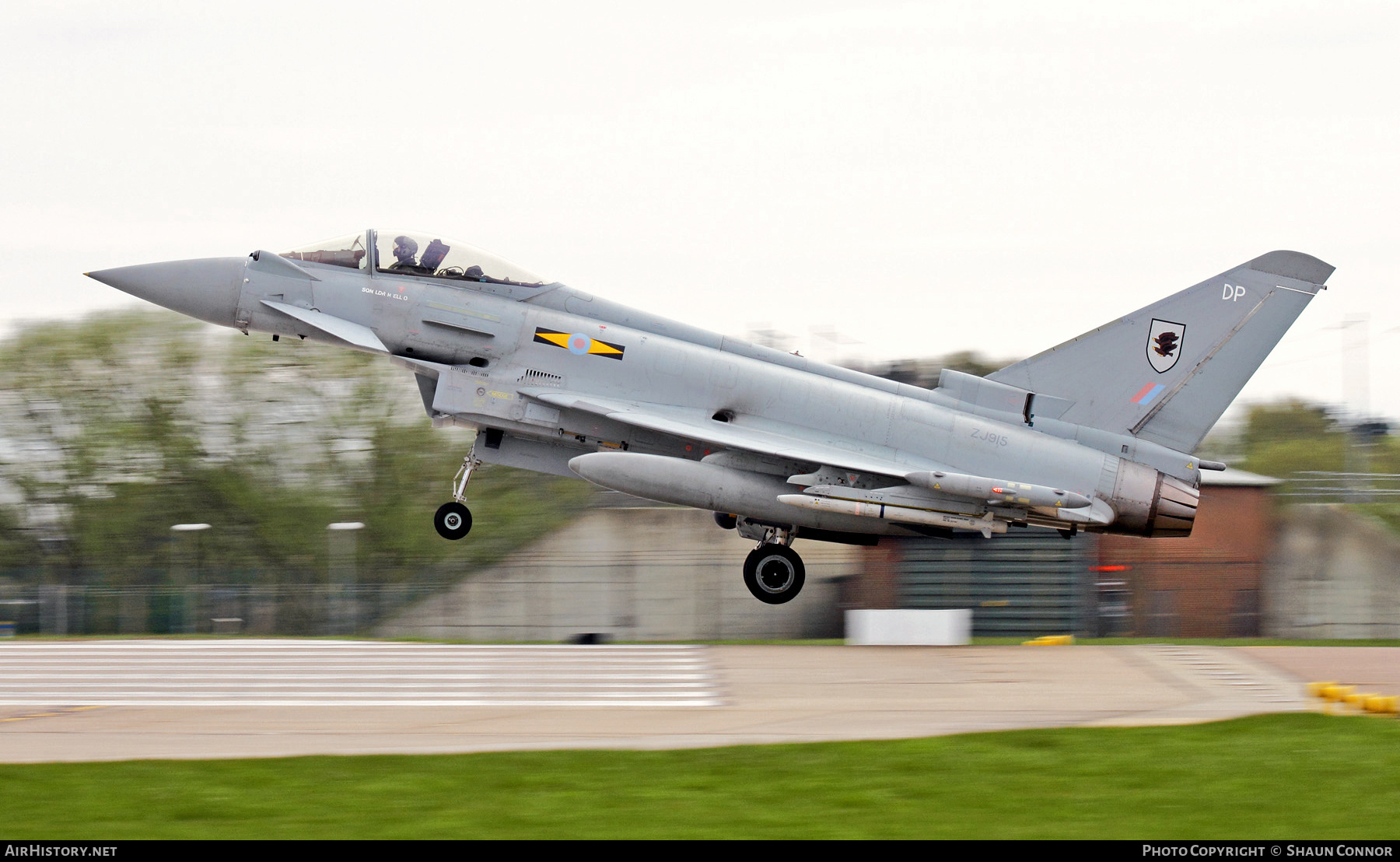 Aircraft Photo of ZJ915 | Eurofighter EF-2000 Typhoon FGR4 | UK - Air Force | AirHistory.net #802579