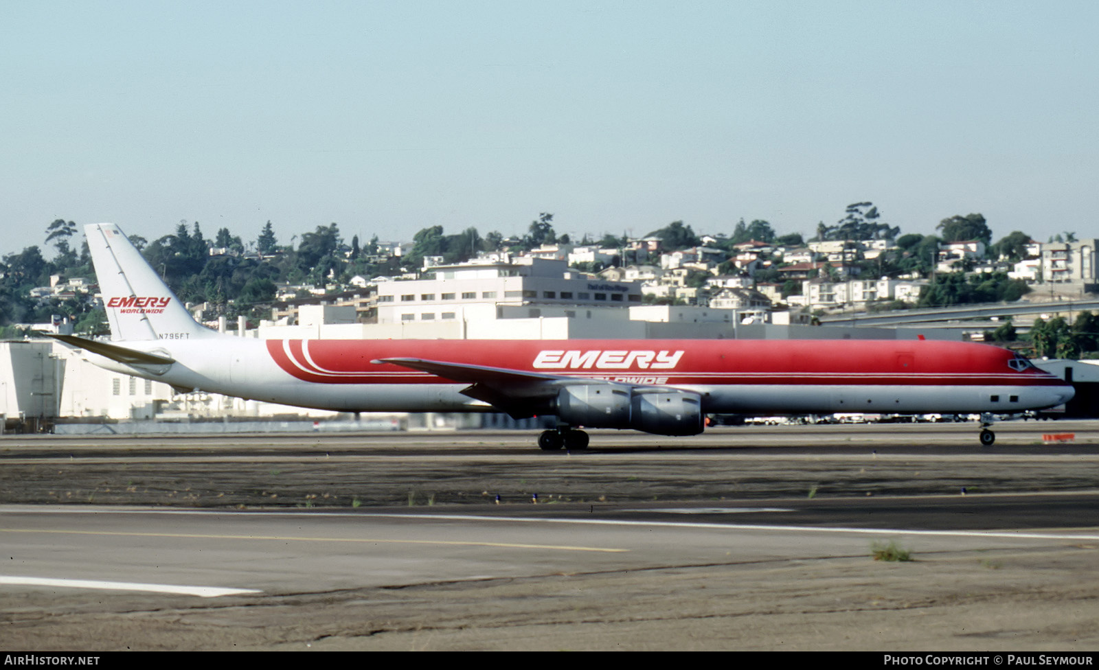 Aircraft Photo of N795FT | McDonnell Douglas DC-8-73CF | Emery Worldwide | AirHistory.net #802583