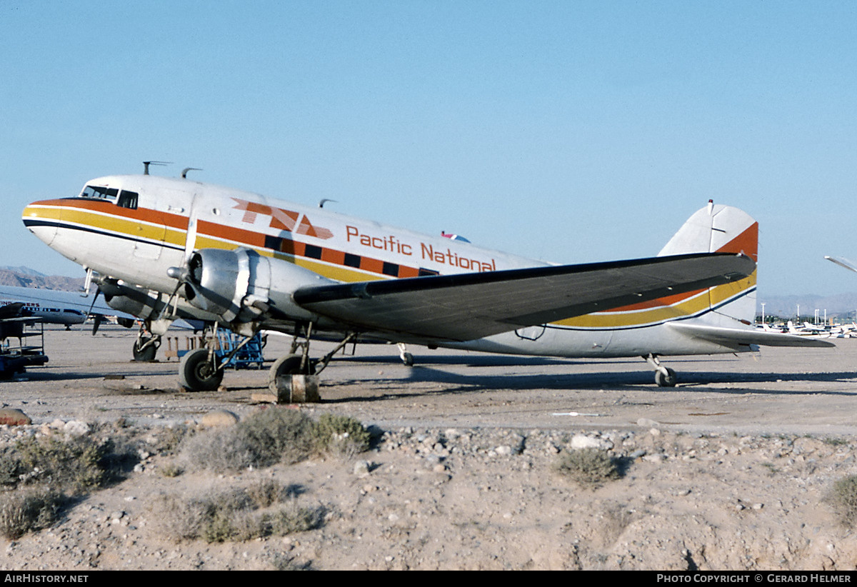 Aircraft Photo of N74KW | Douglas DC-3A | Pacific National Airways | AirHistory.net #802623