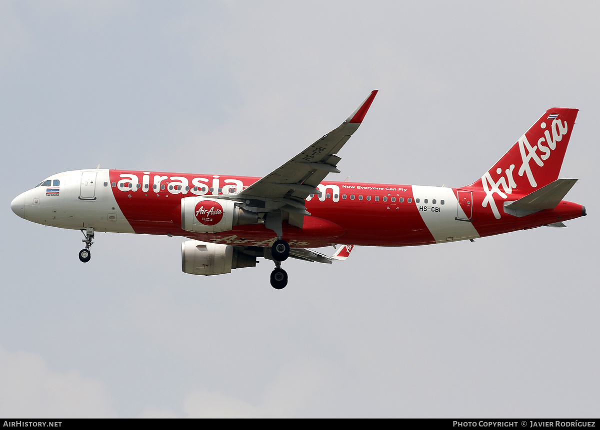 Aircraft Photo of HS-CBI | Airbus A320-216 | AirAsia | AirHistory.net #802646