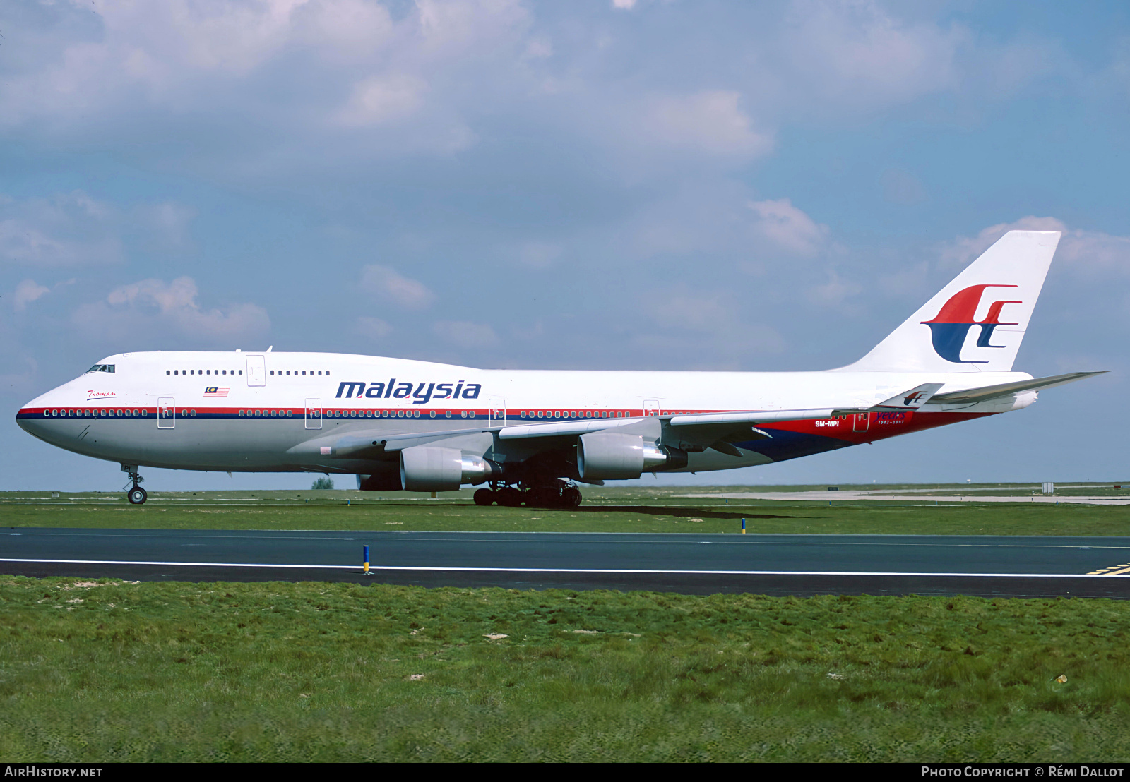Aircraft Photo of 9M-MPI | Boeing 747-4H6 | Malaysia Airlines | AirHistory.net #802653