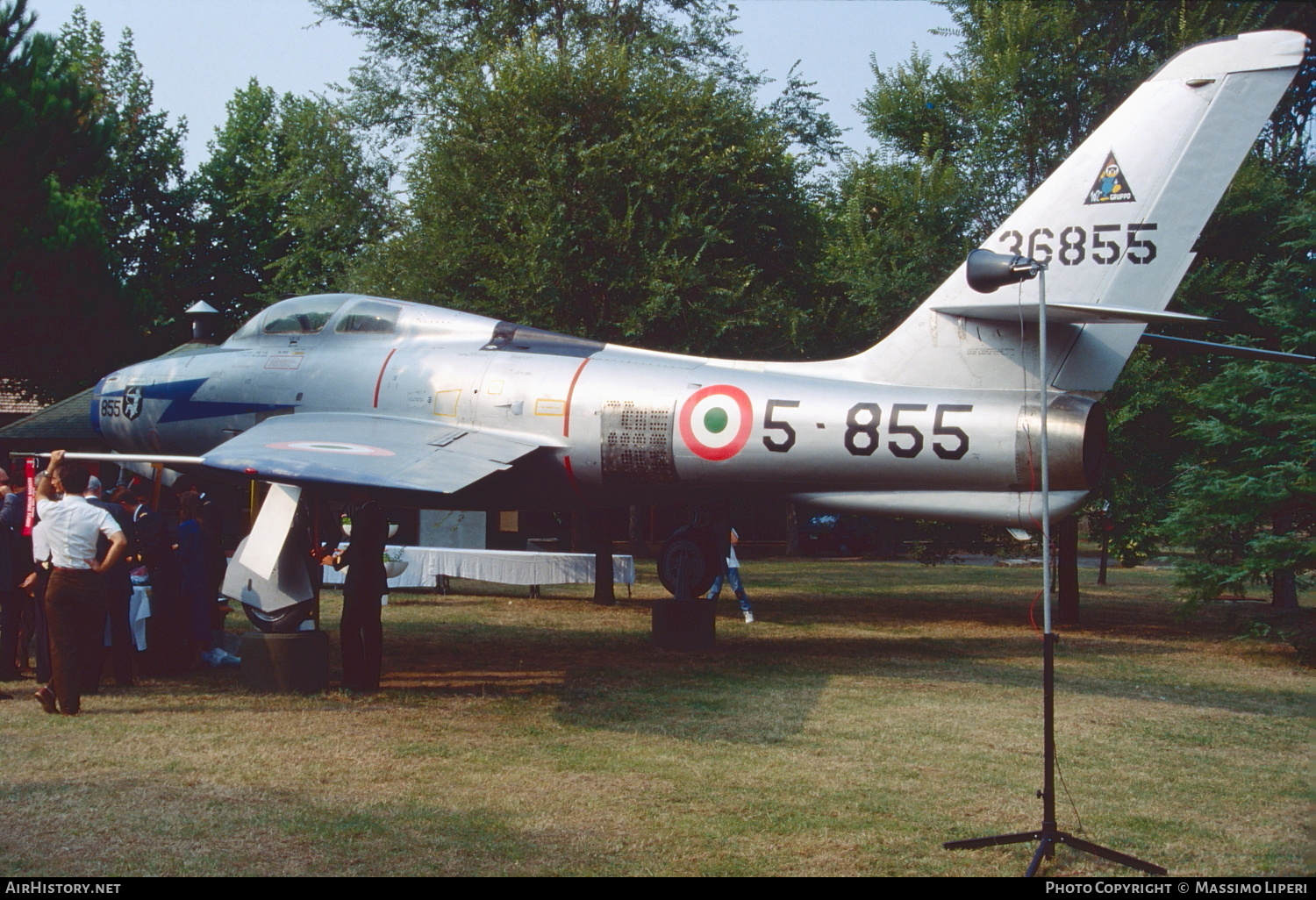 Aircraft Photo of 53-6855 / 36855 | Republic F-84F Thunderstreak | Italy - Air Force | AirHistory.net #802659