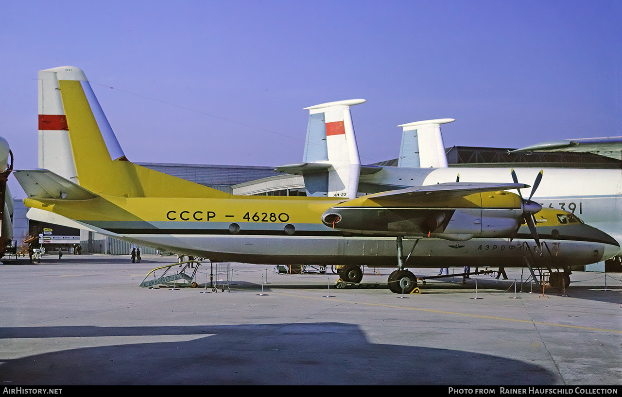 Aircraft Photo of CCCP-46280 | Antonov An-24T | Aeroflot | AirHistory.net #802668