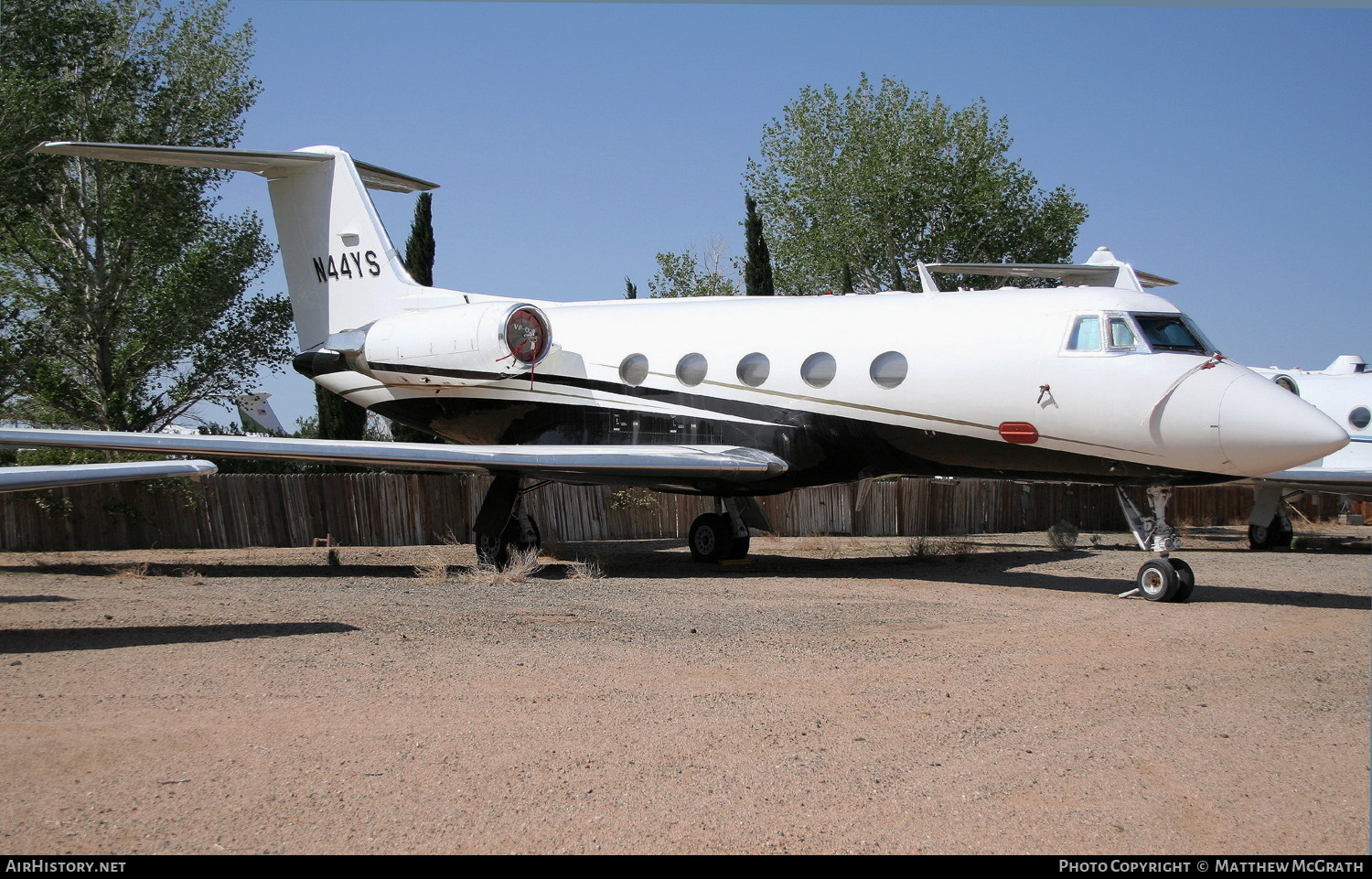 Aircraft Photo of N44YS | Grumman American G-1159B Gulfstream II-B | AirHistory.net #802669