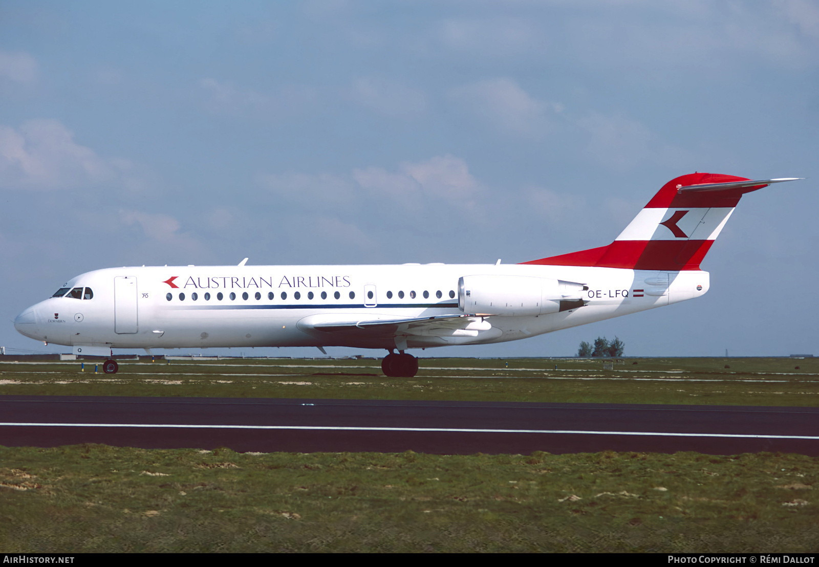 Aircraft Photo of OE-LFQ | Fokker 70 (F28-0070) | Austrian Airlines | AirHistory.net #802697