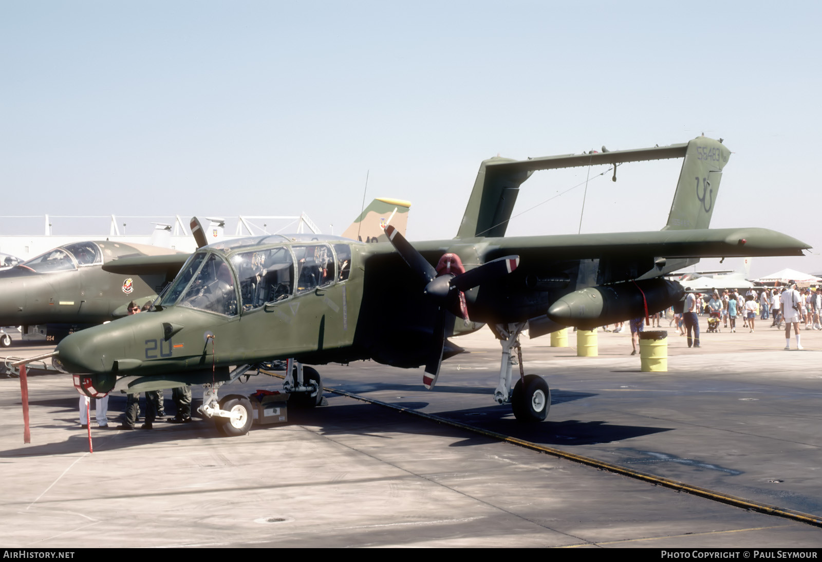 Aircraft Photo of 155483 / 55483 | North American Rockwell OV-10D Bronco | USA - Marines | AirHistory.net #802698