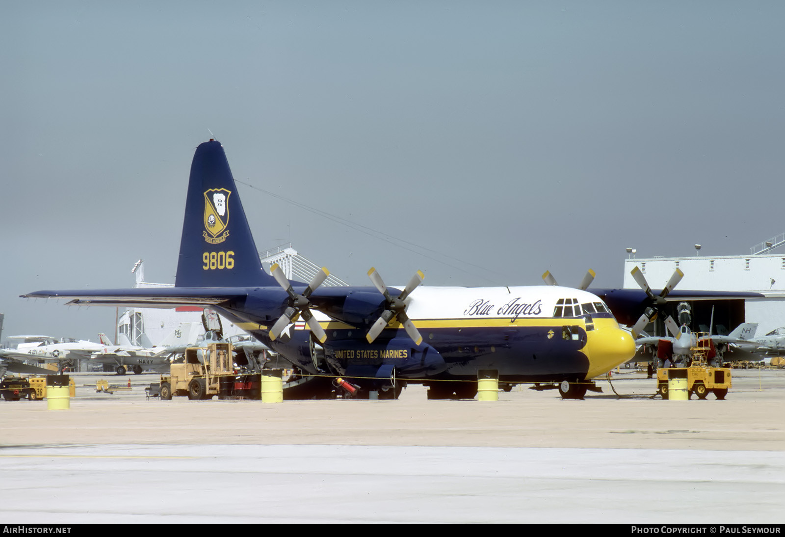 Aircraft Photo of 149806 / 9806 | Lockheed KC-130F Hercules | USA - Marines | AirHistory.net #802704