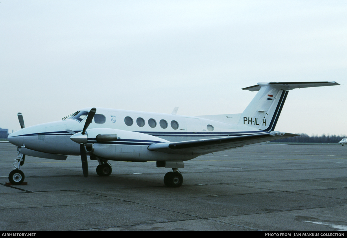 Aircraft Photo of PH-ILH | Beech 200 Super King Air | Philips | AirHistory.net #802715