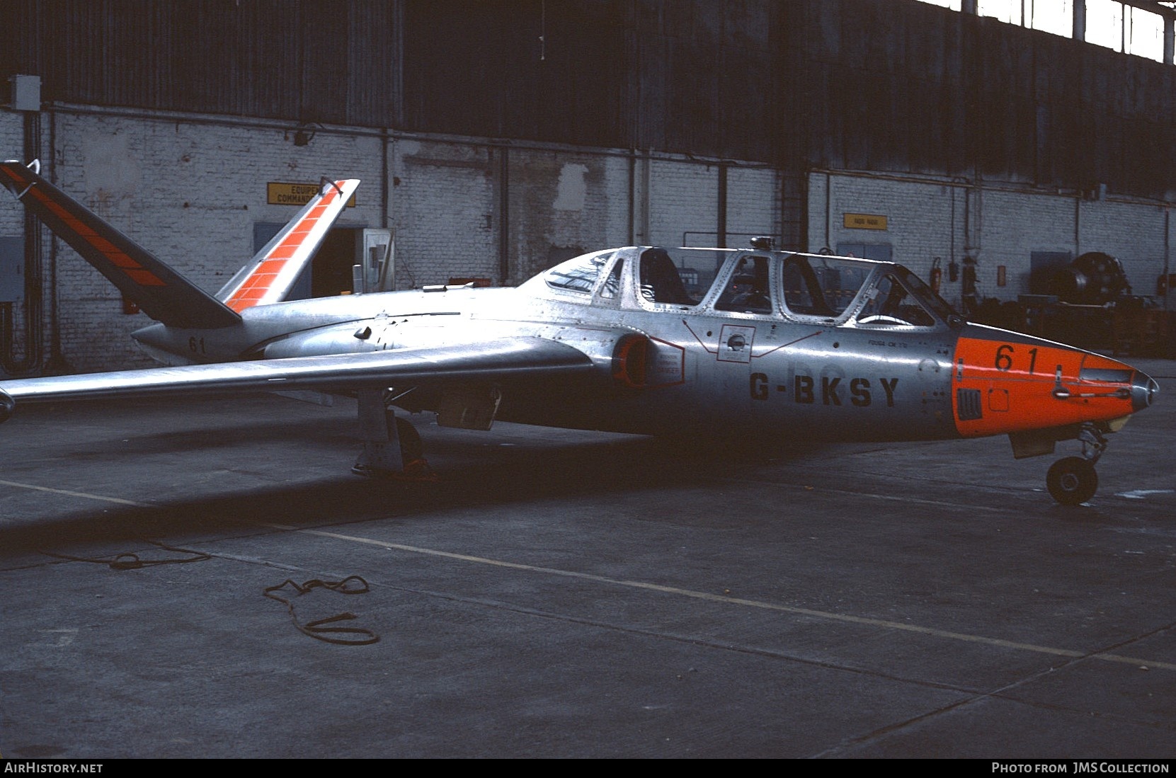 Aircraft Photo of G-BKSY / 61 | Fouga CM-170R Magister | AirHistory.net #802716