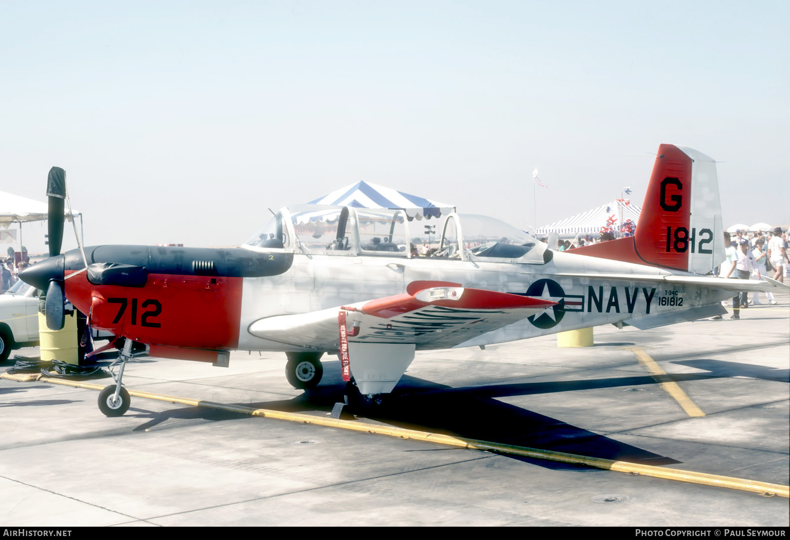 Aircraft Photo of 161812 / 1812 | Beech T-34C Turbo Mentor | USA - Navy | AirHistory.net #802745
