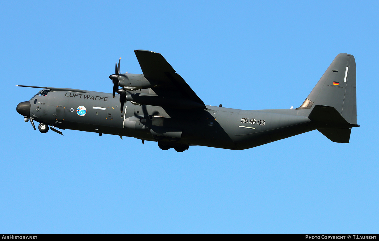 Aircraft Photo of 5503 | Lockheed Martin C-130J-30 Hercules | Germany - Air Force | AirHistory.net #802764