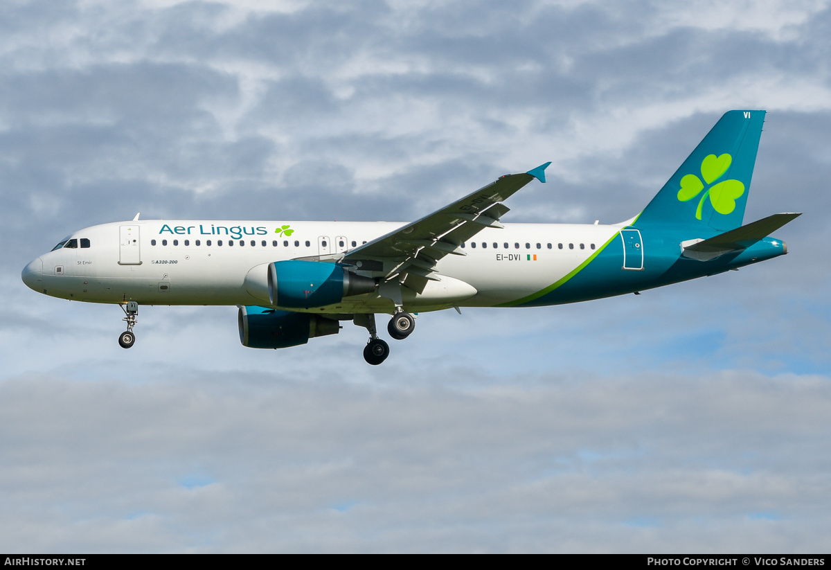 Aircraft Photo of EI-DVI | Airbus A320-214 | Aer Lingus | AirHistory.net #802794
