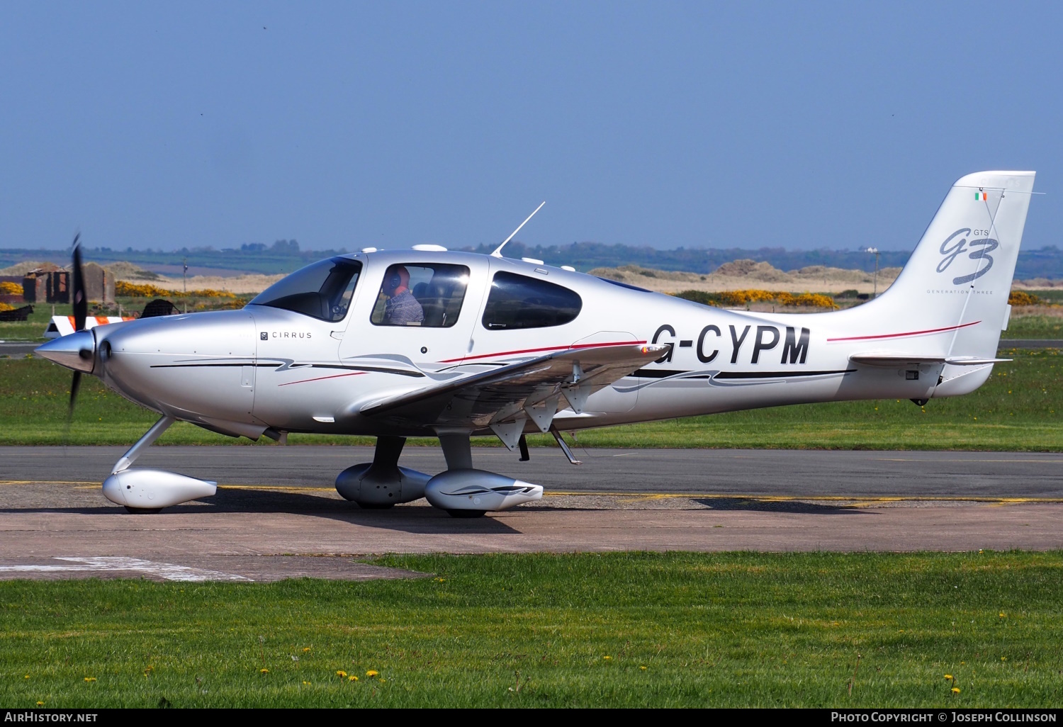 Aircraft Photo of G-CYPM | Cirrus SR-22 G3-GTS | AirHistory.net #802801