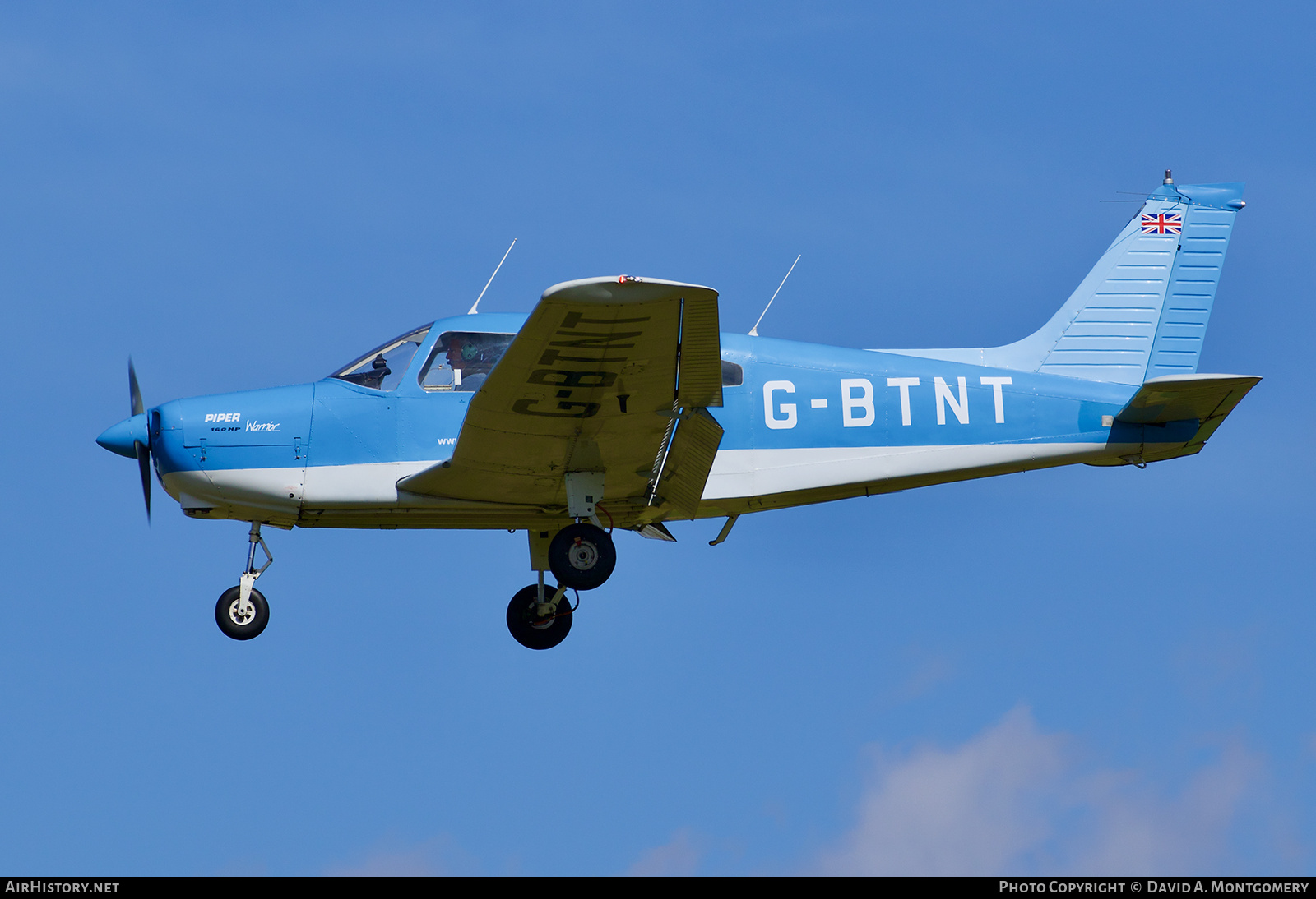 Aircraft Photo of G-BTNT | Piper PA-28-151(160) Cherokee Warrior | AirHistory.net #802815