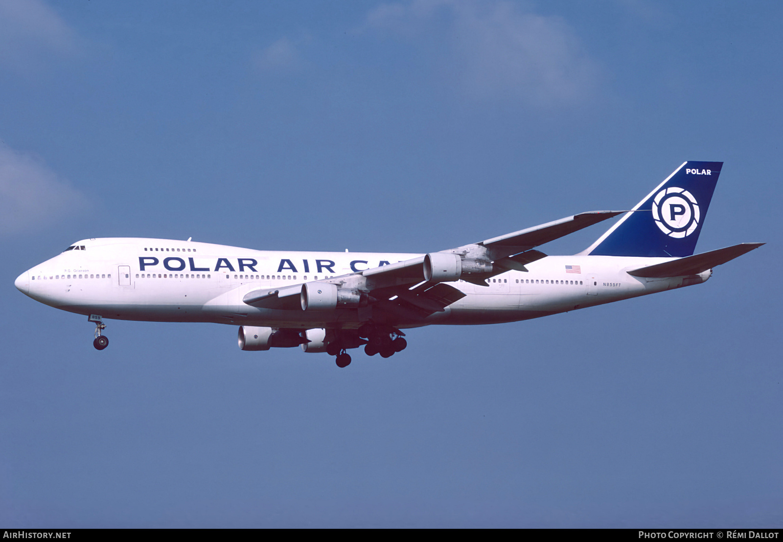 Aircraft Photo of N855FT | Boeing 747-124(SF) | Polar Air Cargo | AirHistory.net #802823