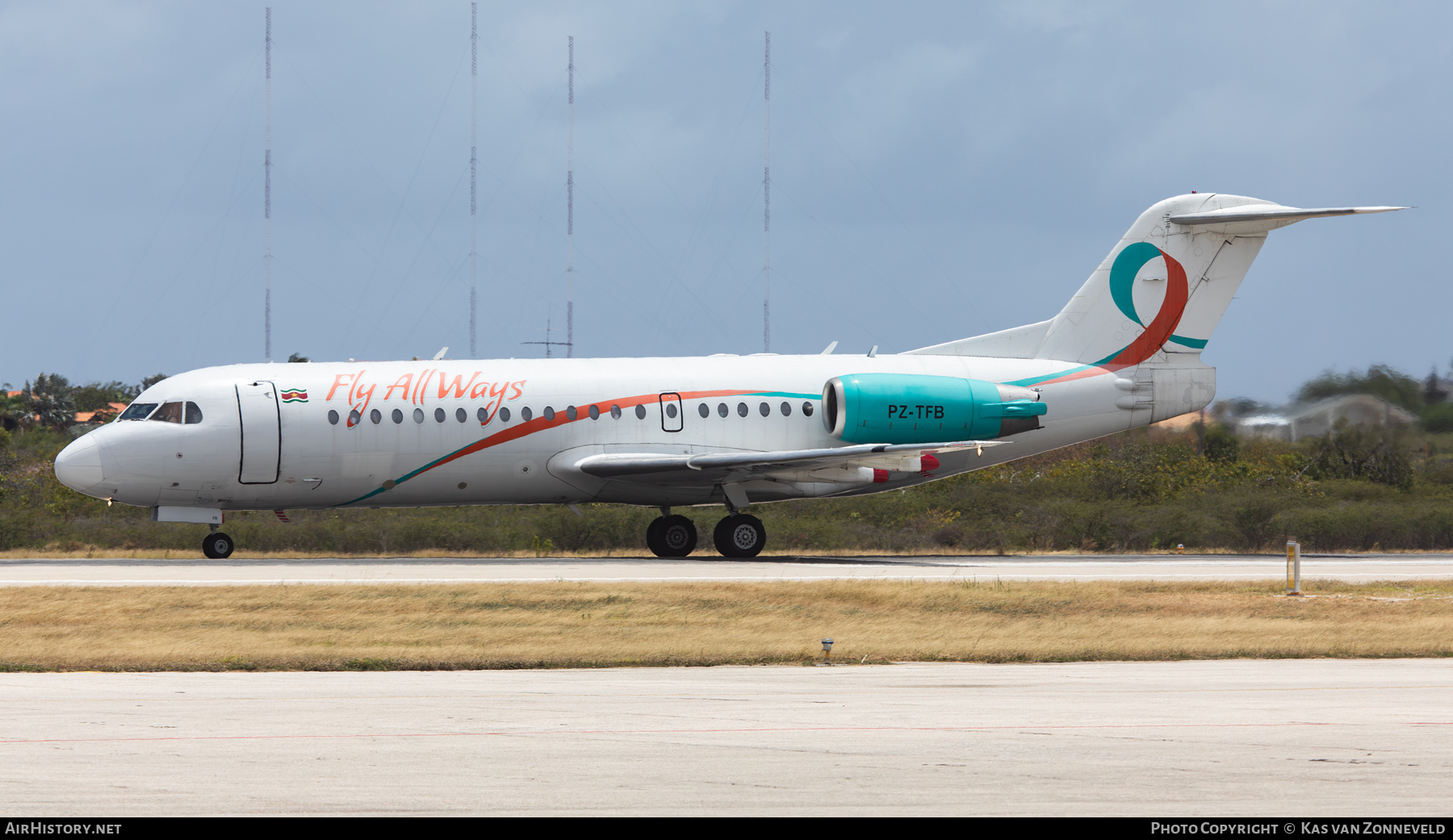 Aircraft Photo of PZ-TFB | Fokker 70 (F28-0070) | Fly All Ways | AirHistory.net #802832