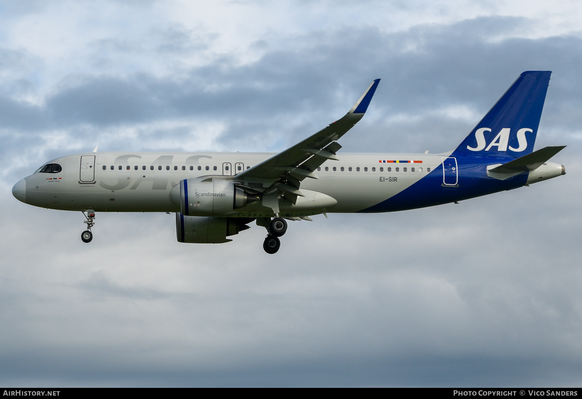 Aircraft Photo of EI-SIR | Airbus A320-251N | Scandinavian Airlines - SAS | AirHistory.net #802837