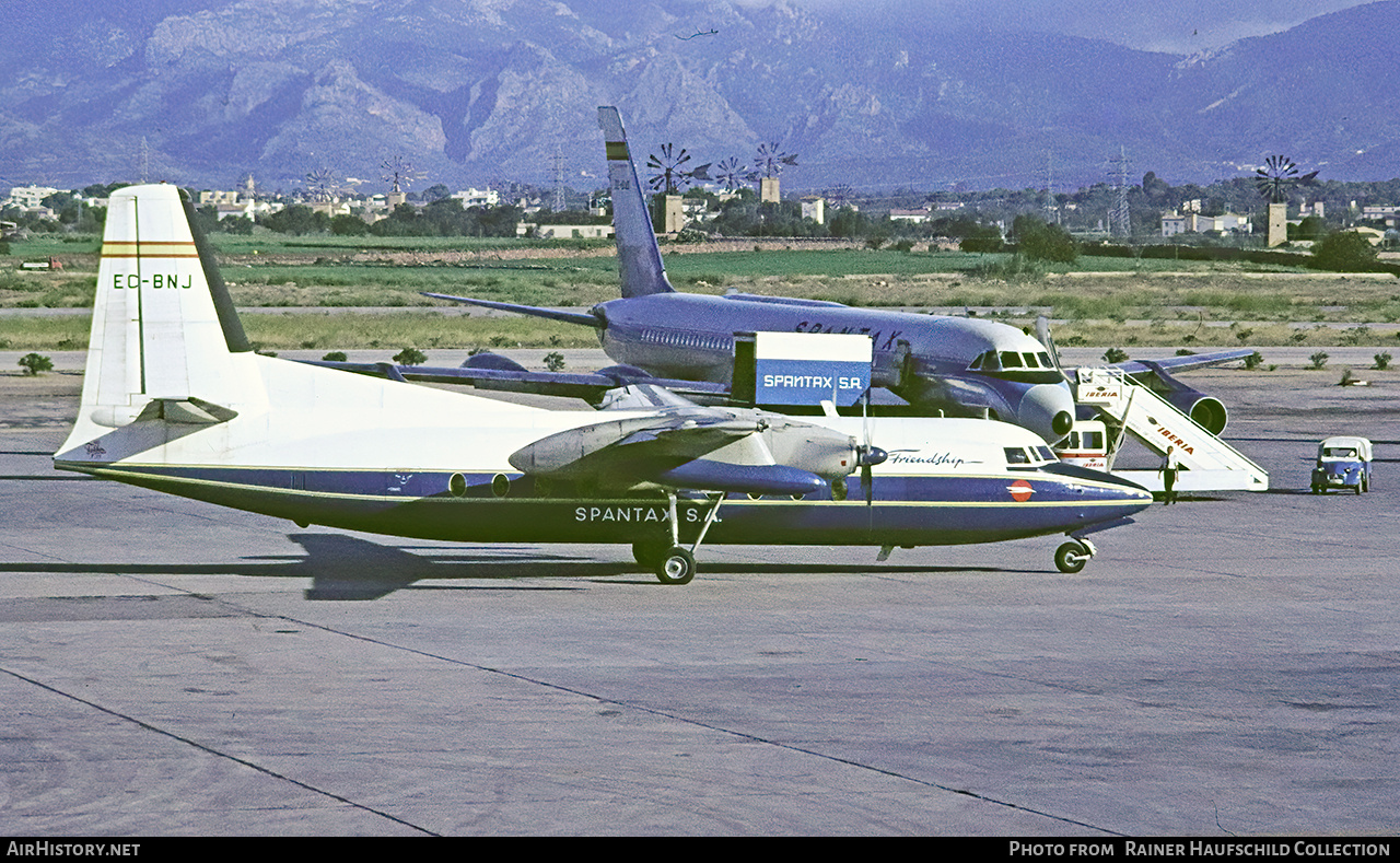 Aircraft Photo of EC-BNJ | Fokker F27-100 Friendship | Spantax | AirHistory.net #802841