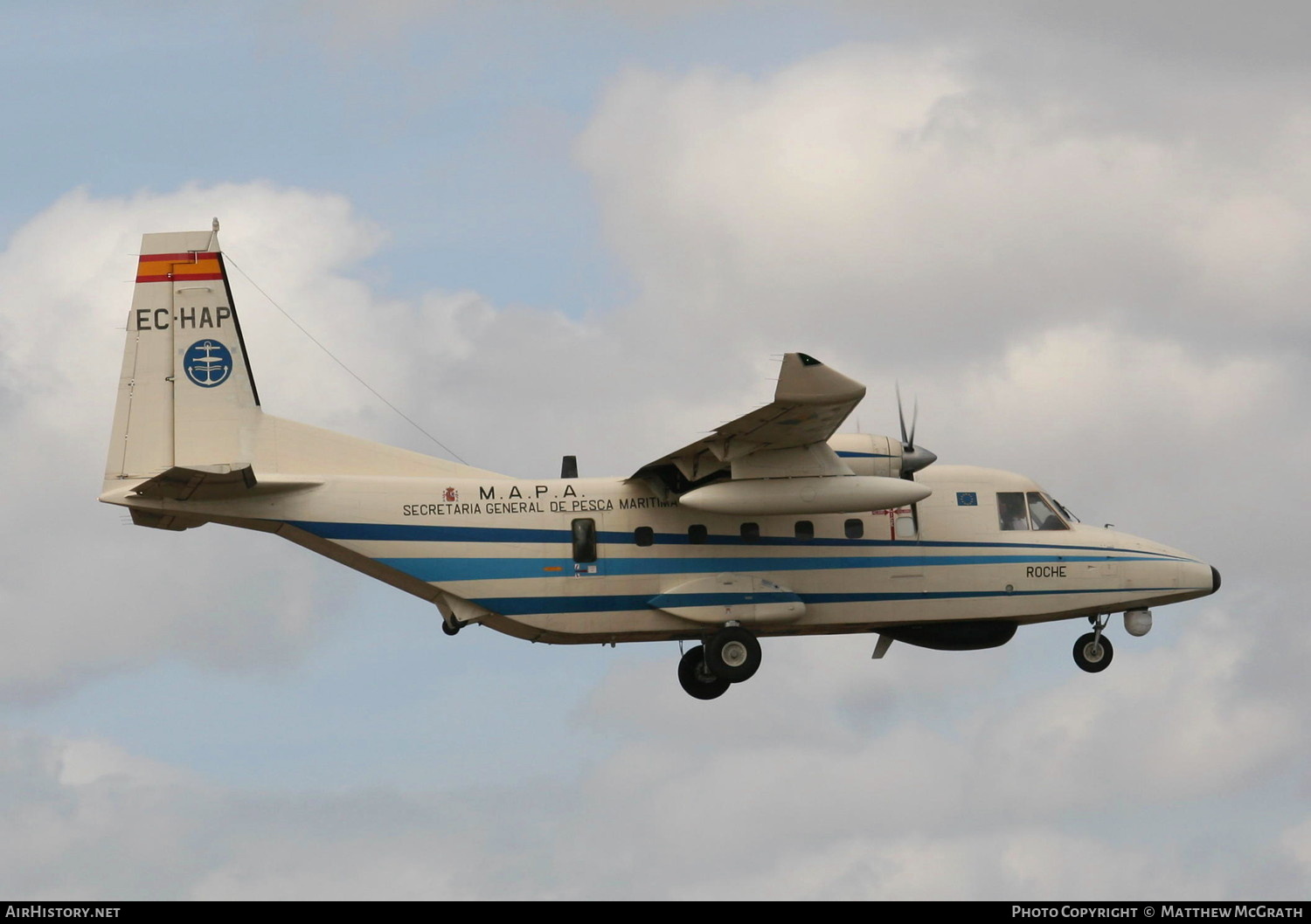 Aircraft Photo of EC-HAP | CASA C-212-400MPA | MAPA - Ministerio de Agricultura, Pesca y Alimentación | AirHistory.net #802851