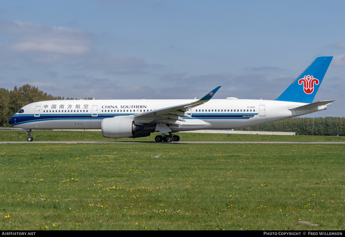 Aircraft Photo of B-30C0 | Airbus A350-941 | China Southern Airlines | AirHistory.net #802853