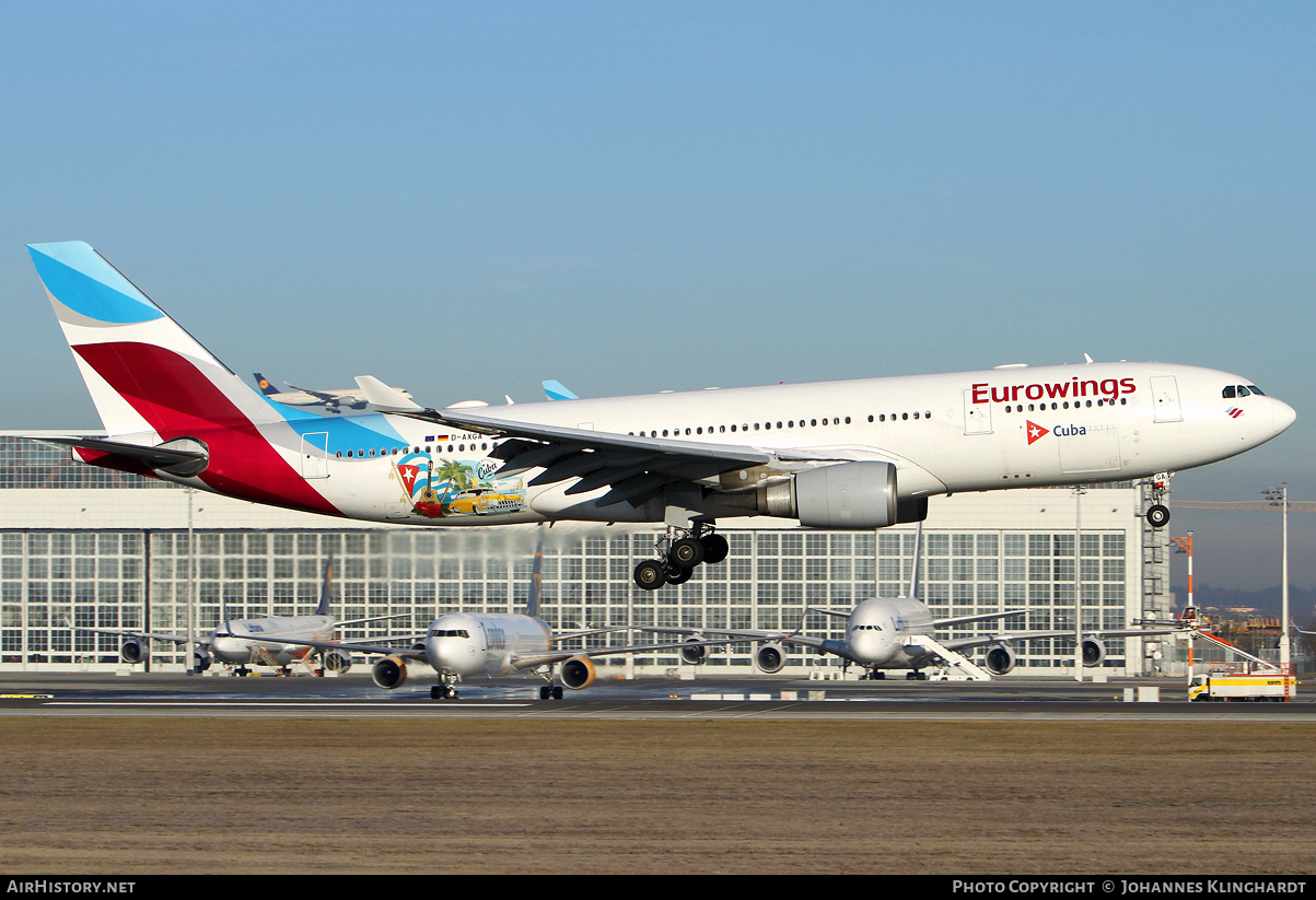 Aircraft Photo of D-AXGA | Airbus A330-203 | Eurowings | AirHistory.net #802871