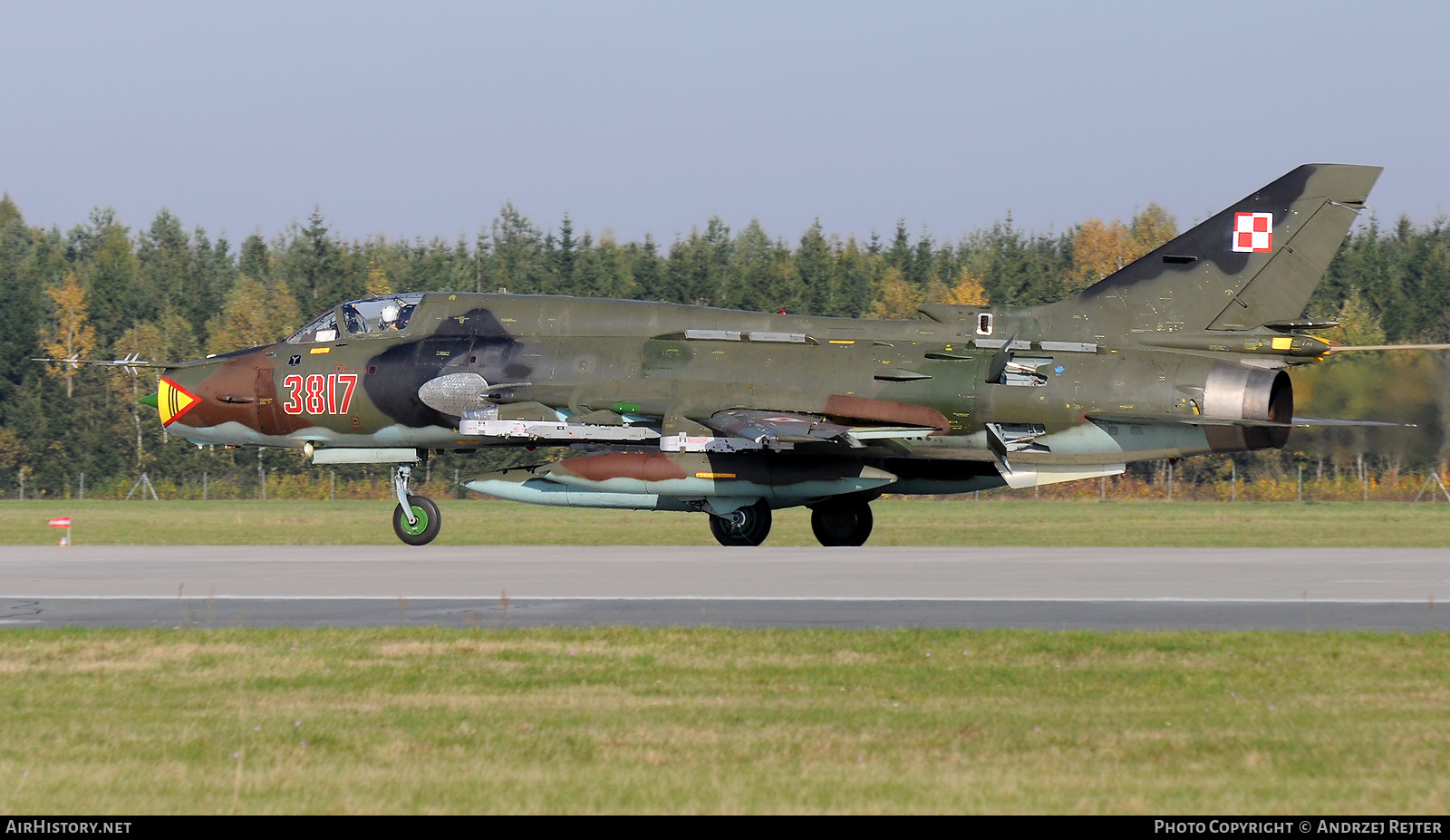 Aircraft Photo of 3817 | Sukhoi Su-22M4 | Poland - Air Force | AirHistory.net #802874