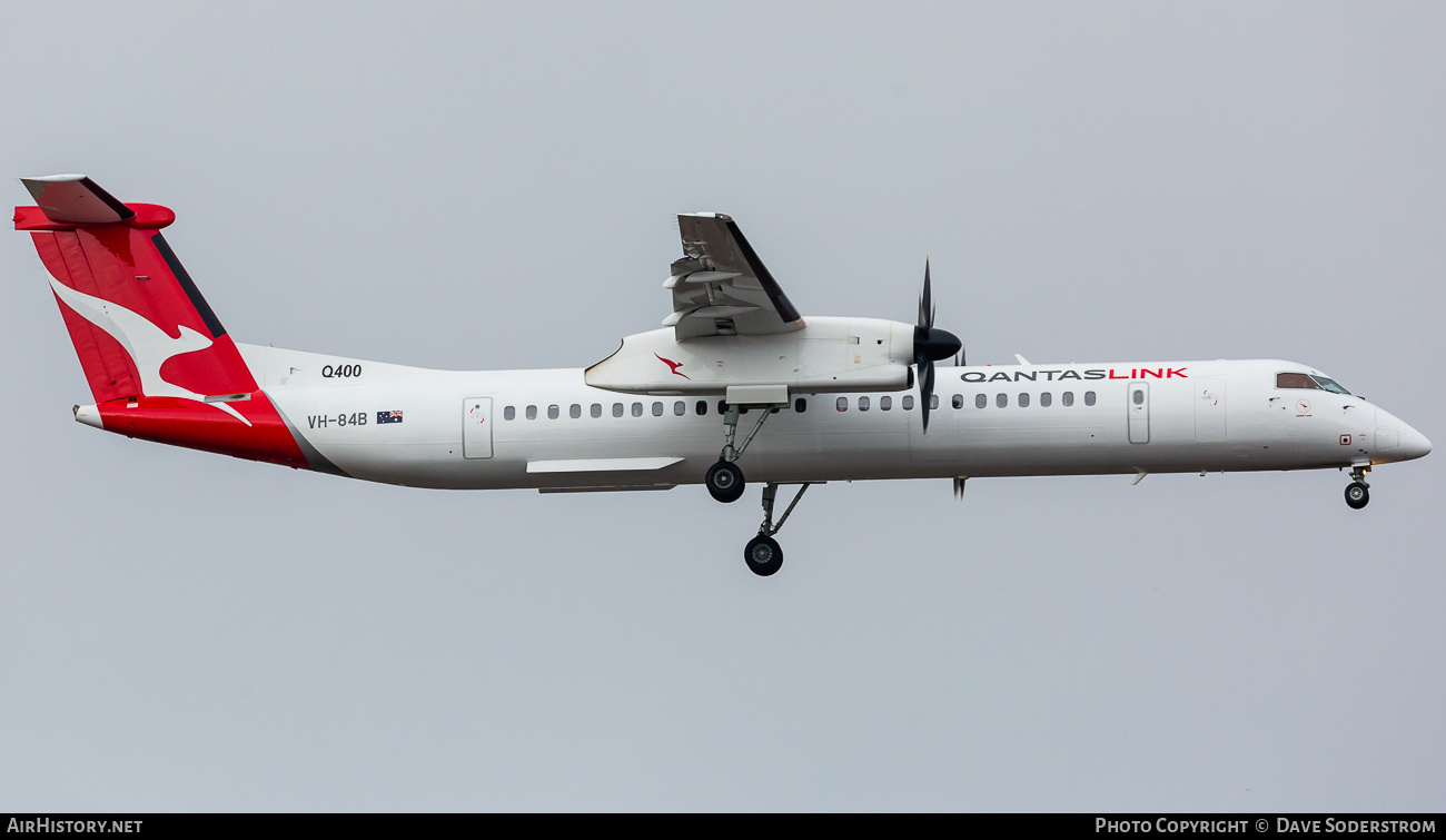 Aircraft Photo of VH-84B | Bombardier DHC-8-402 Dash 8 | QantasLink | AirHistory.net #802876