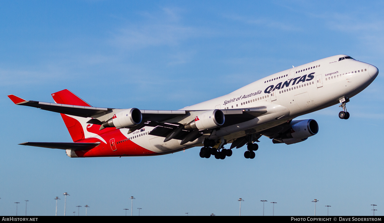 Aircraft Photo of VH-OEH | Boeing 747-438/ER | Qantas | AirHistory.net #802893