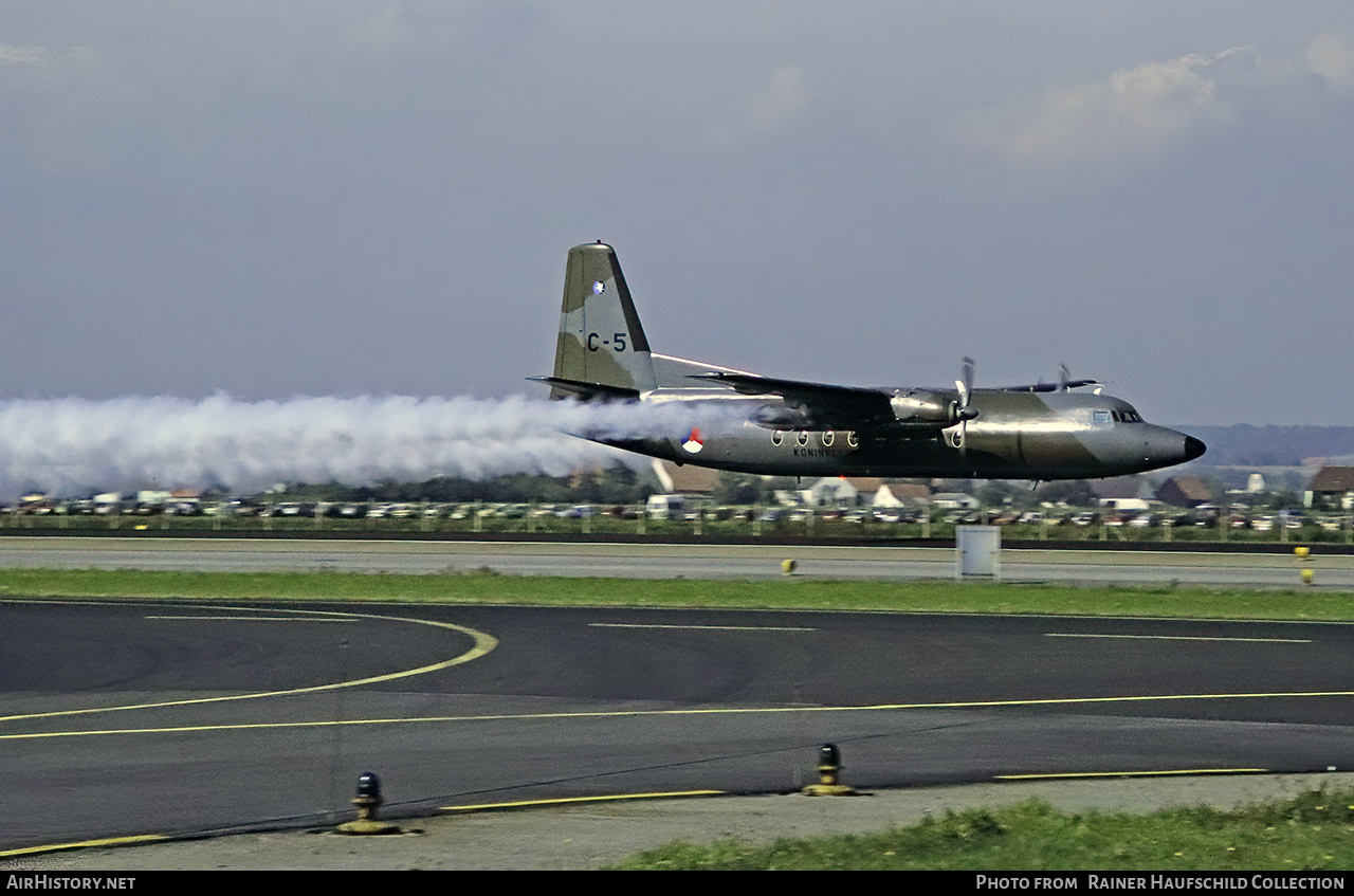Aircraft Photo of C-5 | Fokker F27-300M Troopship | Netherlands - Air Force | AirHistory.net #802897