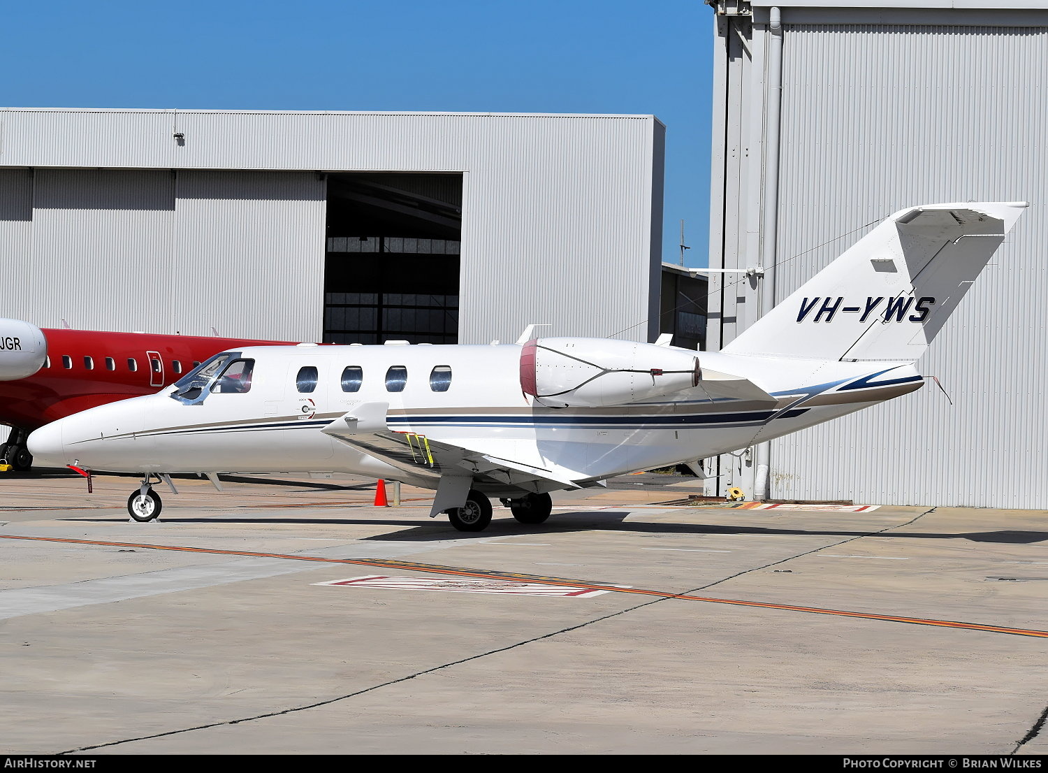 Aircraft Photo of VH-YWS | Cessna 525 CitationJet M2 | AirHistory.net #802907