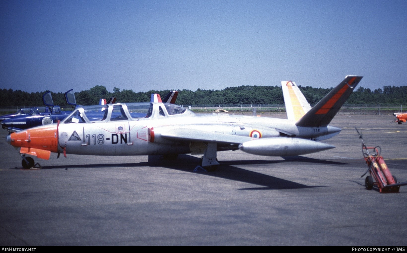 Aircraft Photo of 136 | Fouga CM-170R Magister | France - Air Force | AirHistory.net #802918