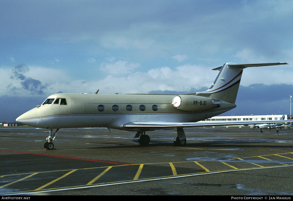 Aircraft Photo of VR-BJD | Gulfstream American G-1159B Gulfstream II-B | AirHistory.net #802924