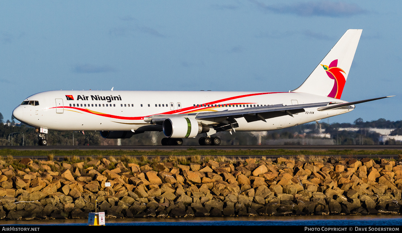 Aircraft Photo of P2-PXW | Boeing 767-383/ER | Air Niugini | AirHistory.net #802927