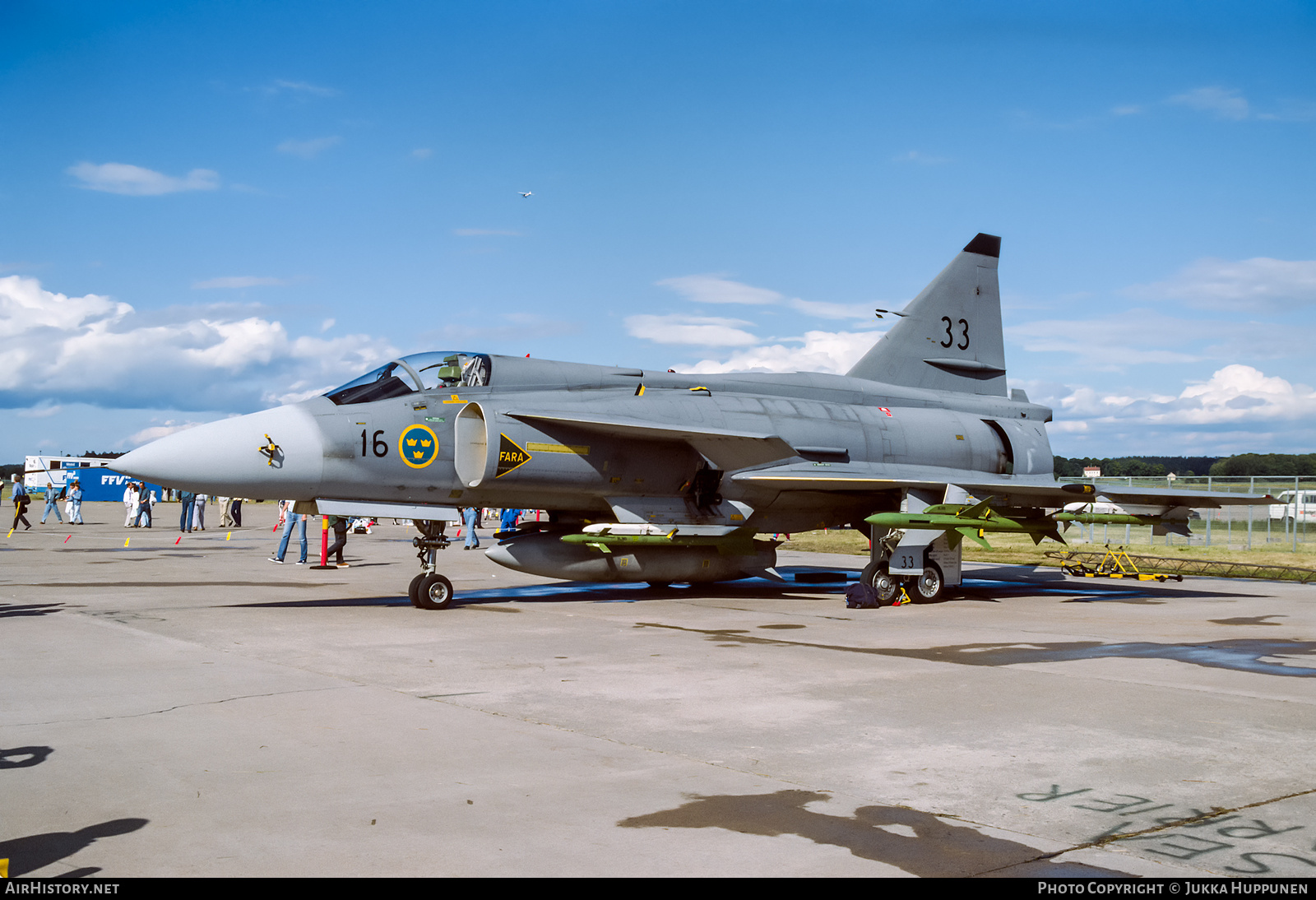 Aircraft Photo of 37433 | Saab JA37 Viggen | Sweden - Air Force | AirHistory.net #802960