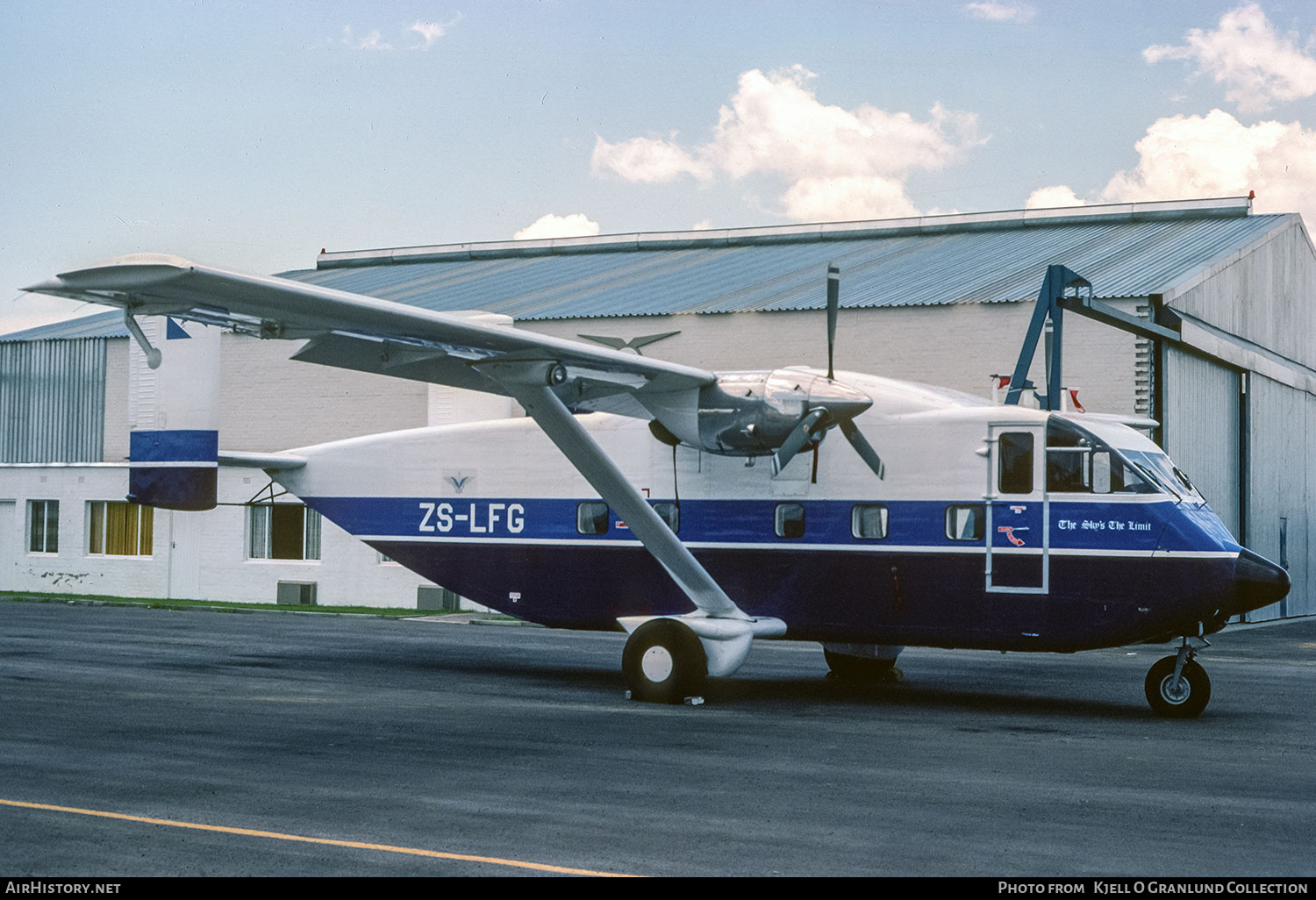 Aircraft Photo of ZS-LFG | Short SC.7 Skyvan 3-100 | Ciskei Defence Force Air Wing | AirHistory.net #802962