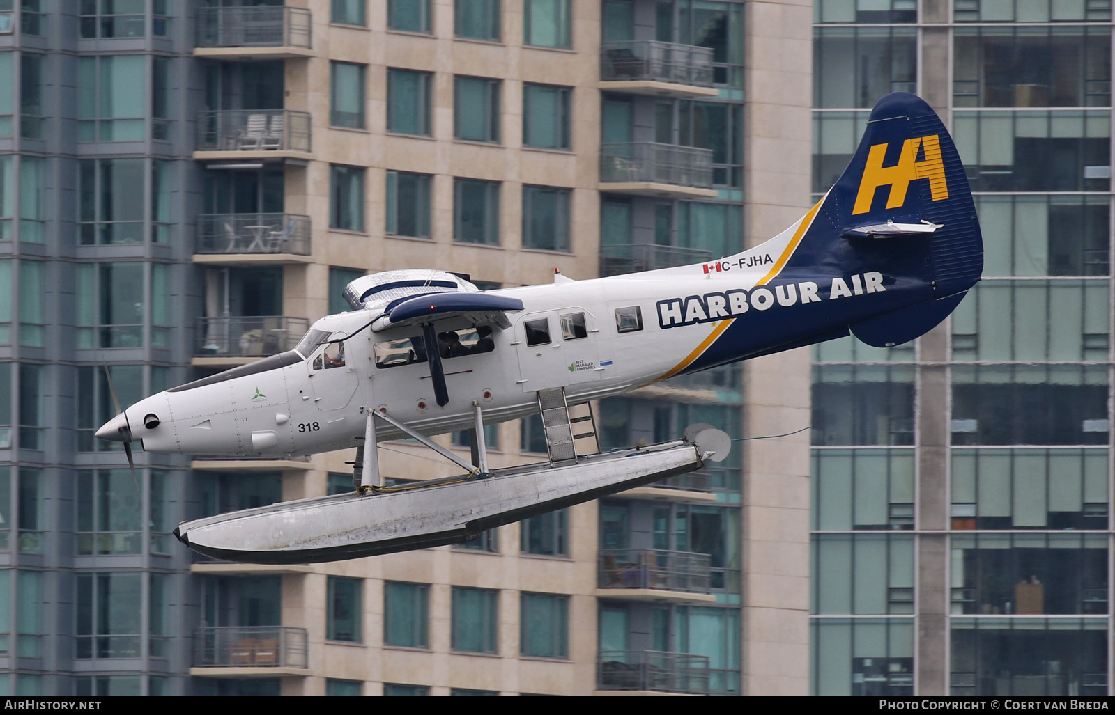 Aircraft Photo of C-FJHA | De Havilland Canada DHC-3T/M601 Turbo Otter | Harbour Air | AirHistory.net #802971